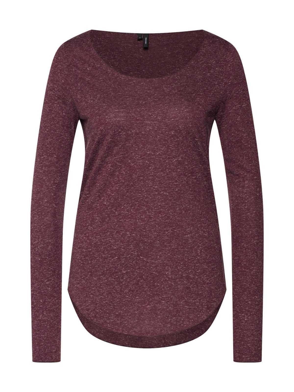 VERO MODA Majica  bordo