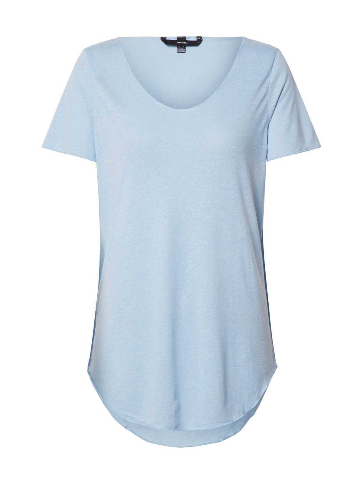 VERO MODA Majica  svetlo modra