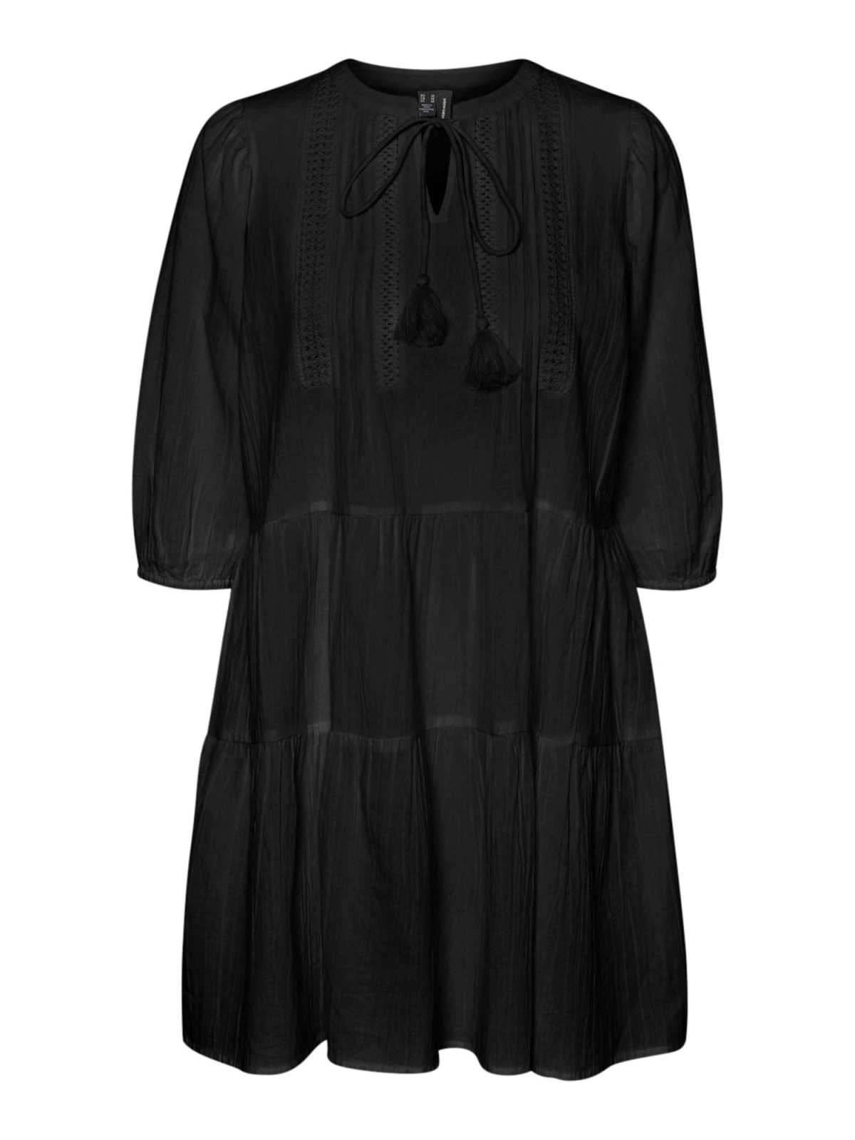 VERO MODA Obleka  črna