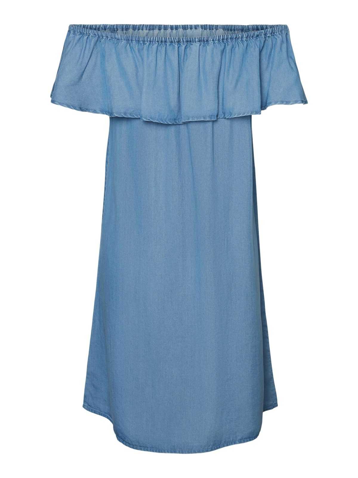 VERO MODA Poletna obleka 'Mia'  moder denim