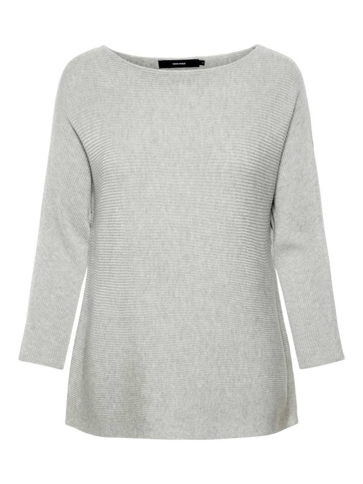 VERO MODA Pulover 'Nora'  svetlo siva
