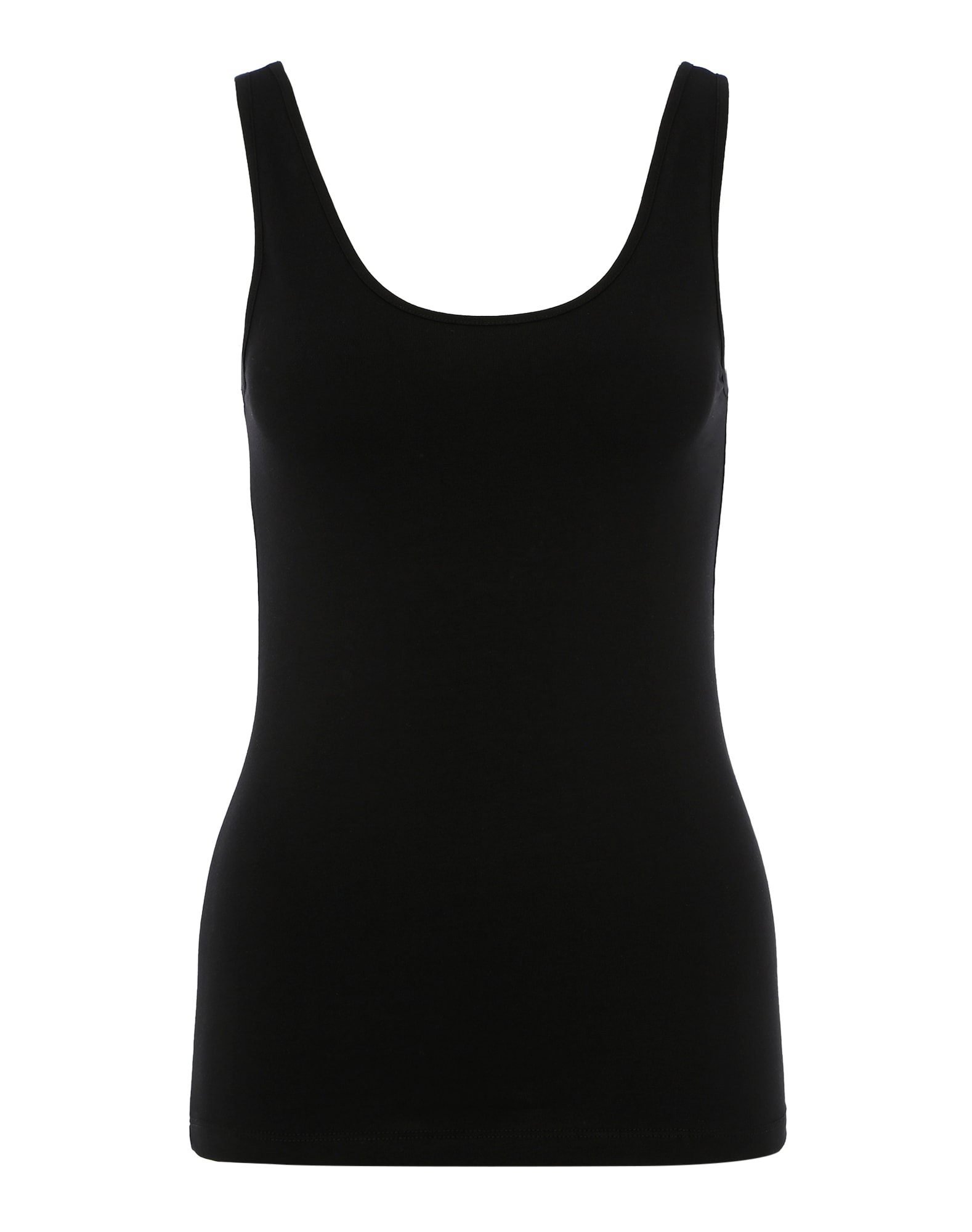 VERO MODA Top 'VMMAXI MY SOFT UU TANK TOP GA NOOS'  črna