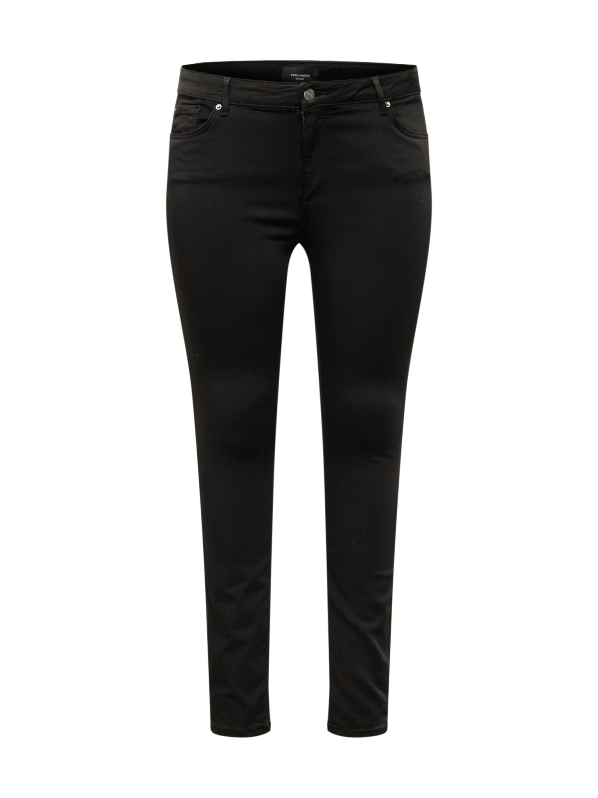 Vero Moda Curve Kavbojke  črn denim