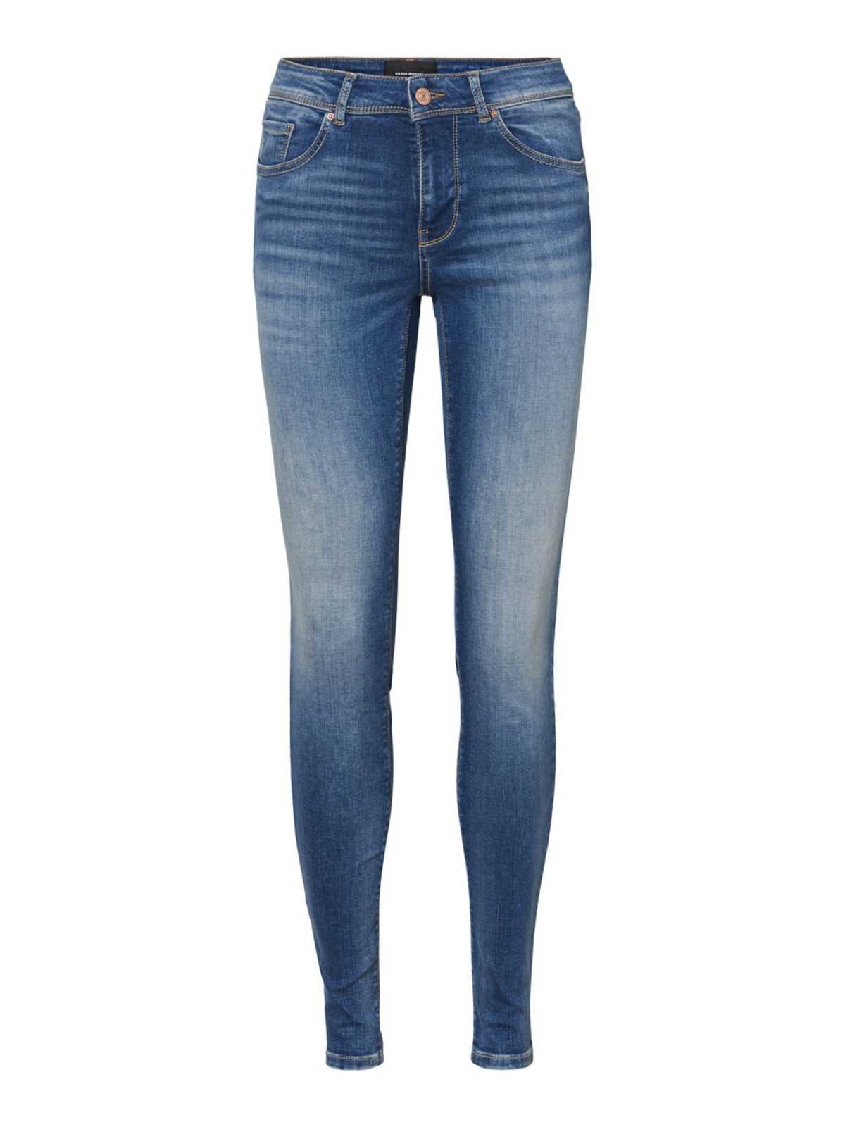 Vero Moda Curve Kavbojke  moder denim