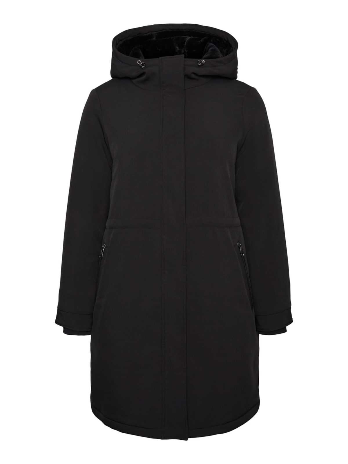 Vero Moda Curve Prehodna jakna  črna