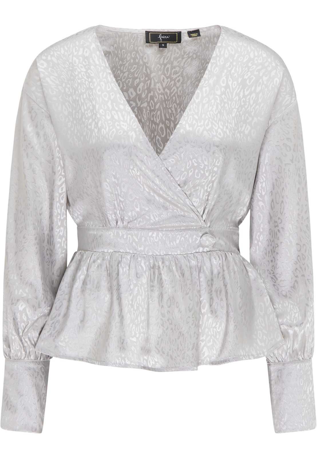 faina Bluza  srebrna