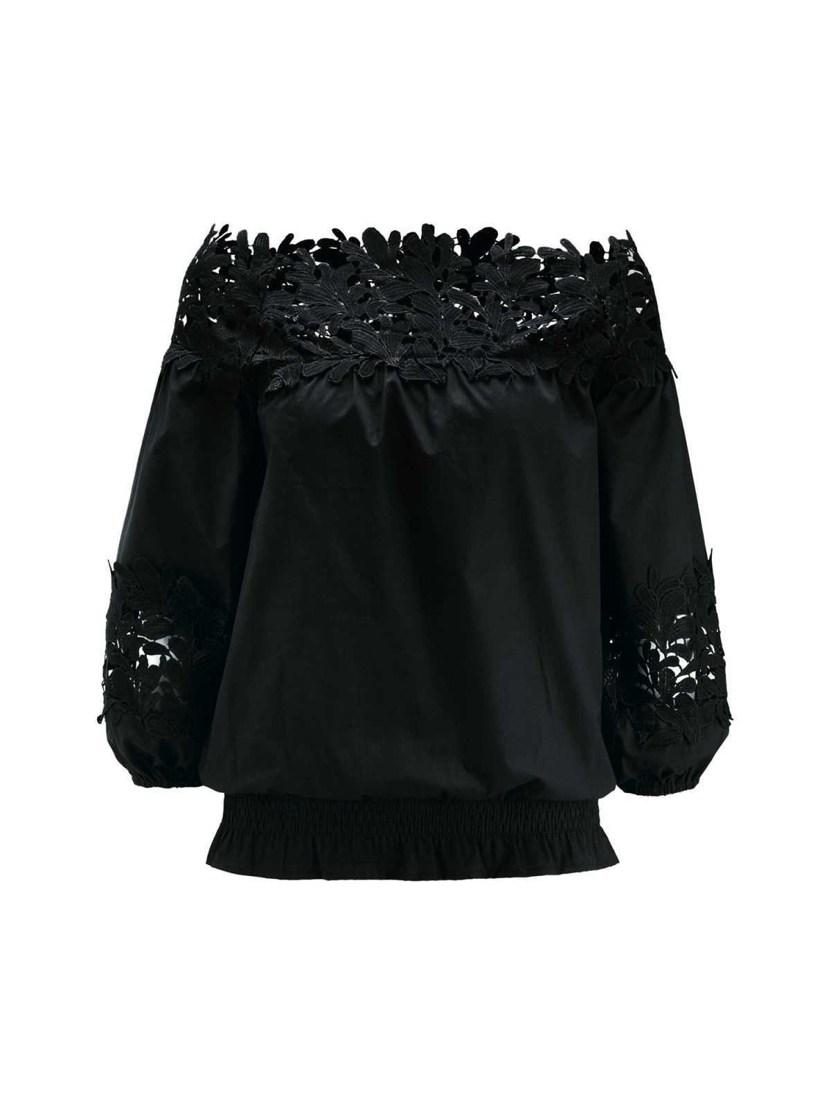 heine Bluza  črna