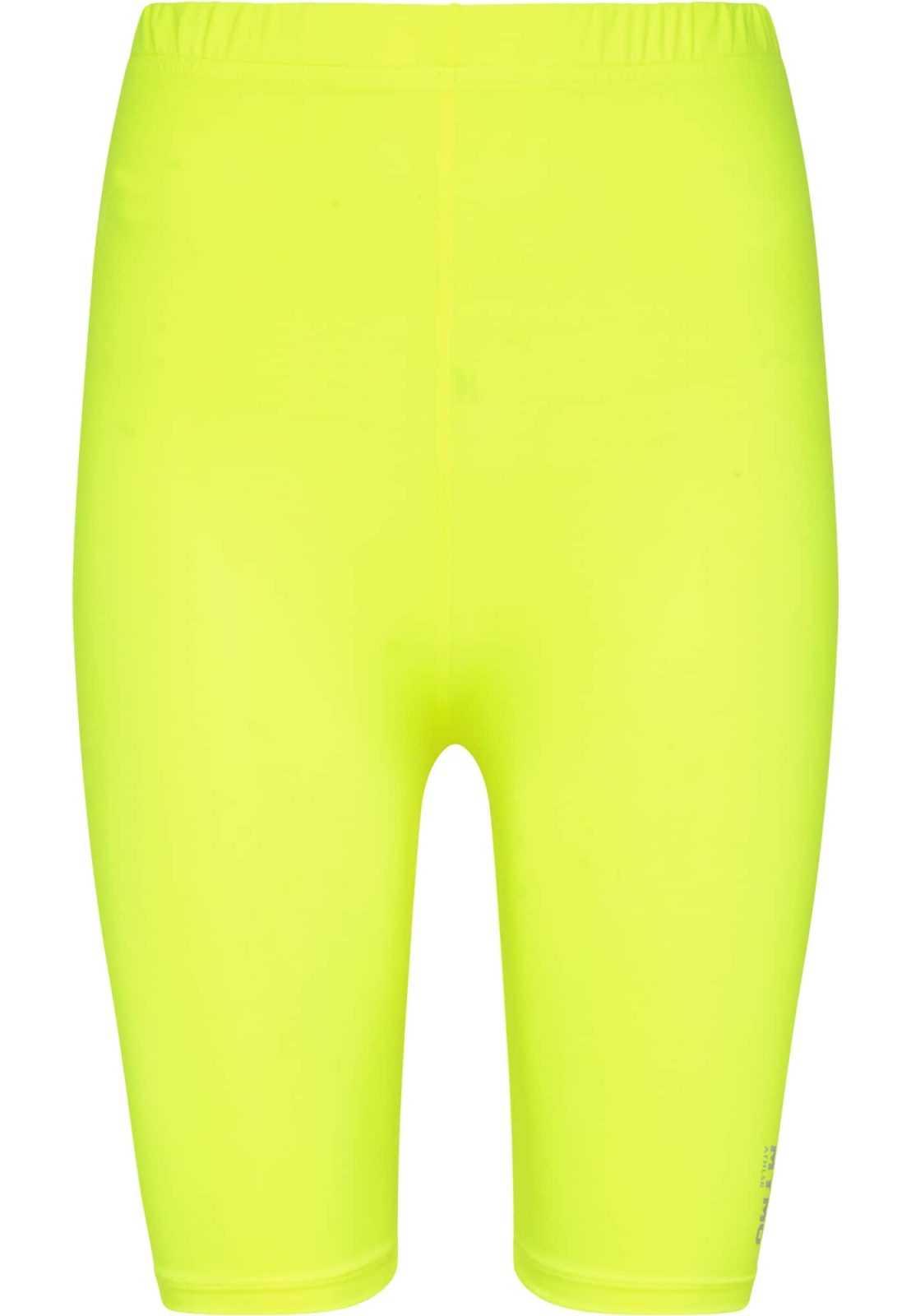 myMo ATHLSR Športne hlače  neonsko rumena / srebrna