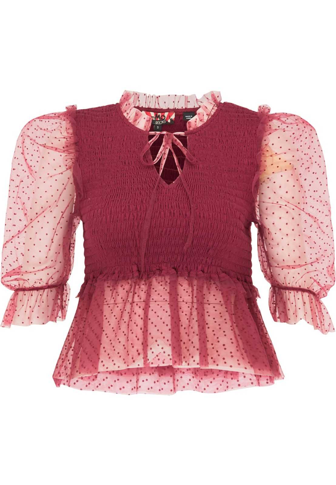 myMo ROCKS Bluza  bordo
