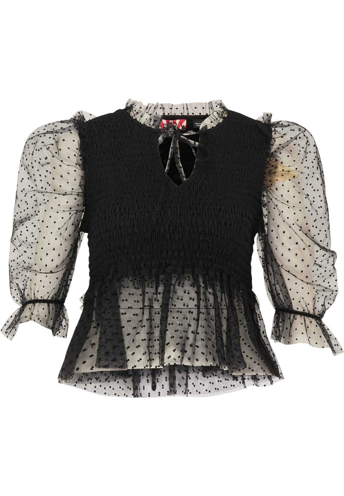 myMo ROCKS Bluza  črna