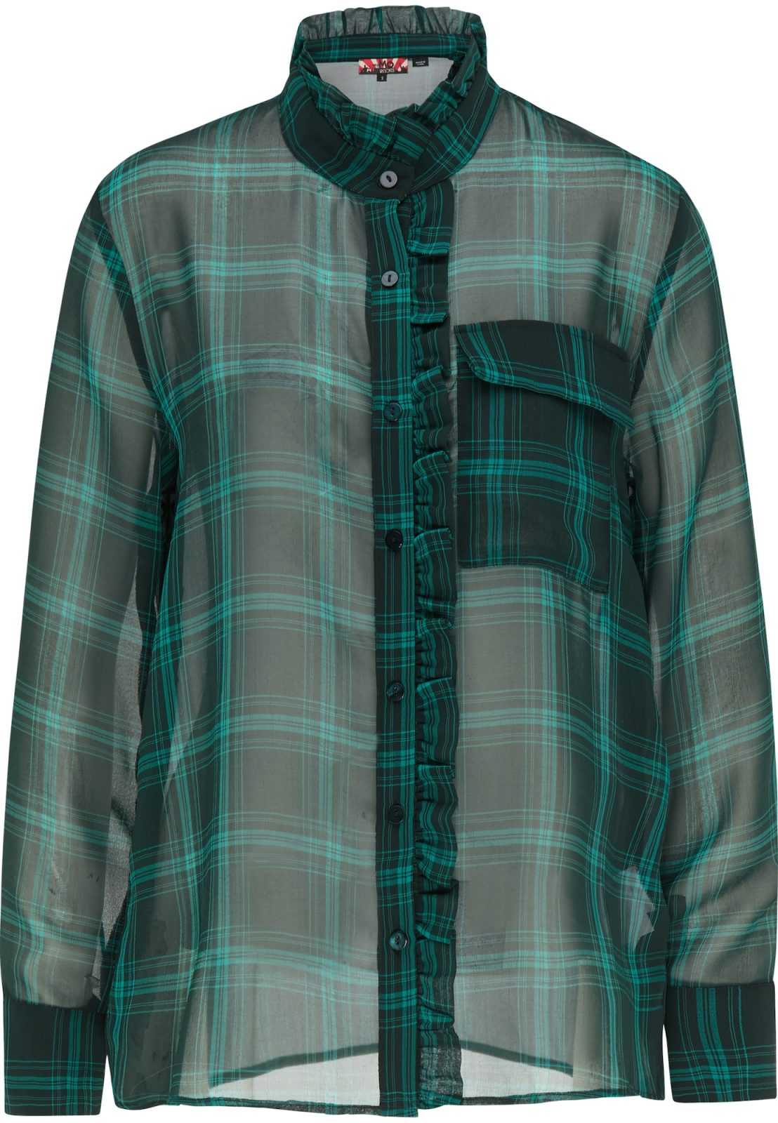 myMo ROCKS Bluza  meta / temno zelena