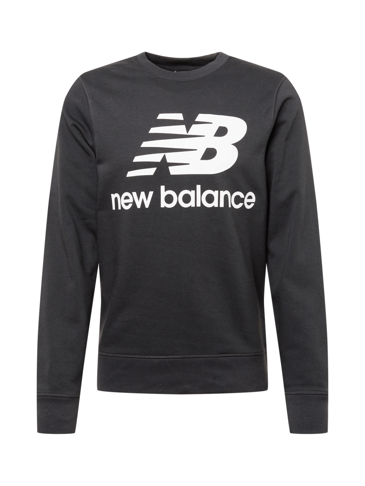 new balance Majica  črna / bela