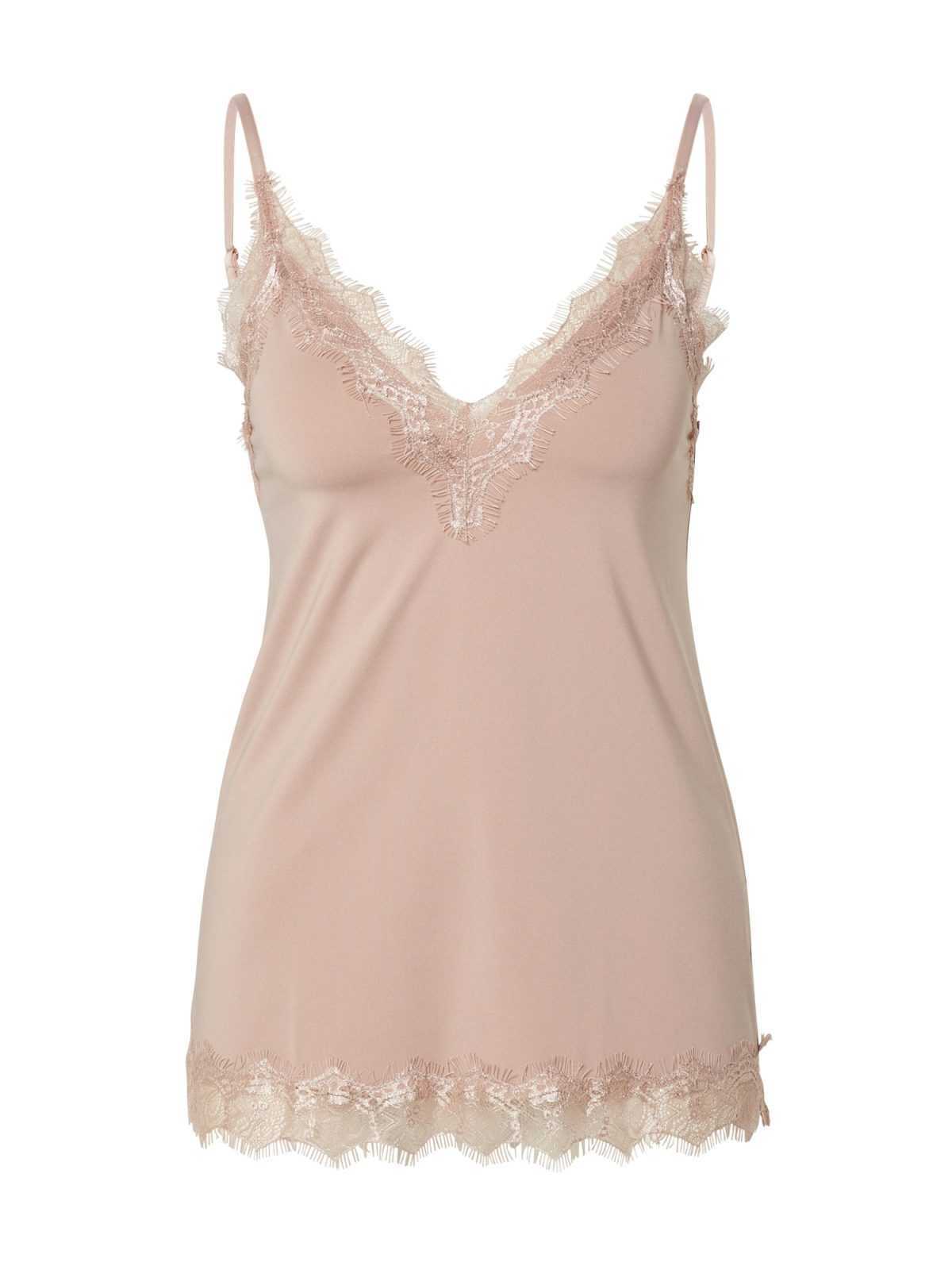 rosemunde Top 'Strap Top'  puder