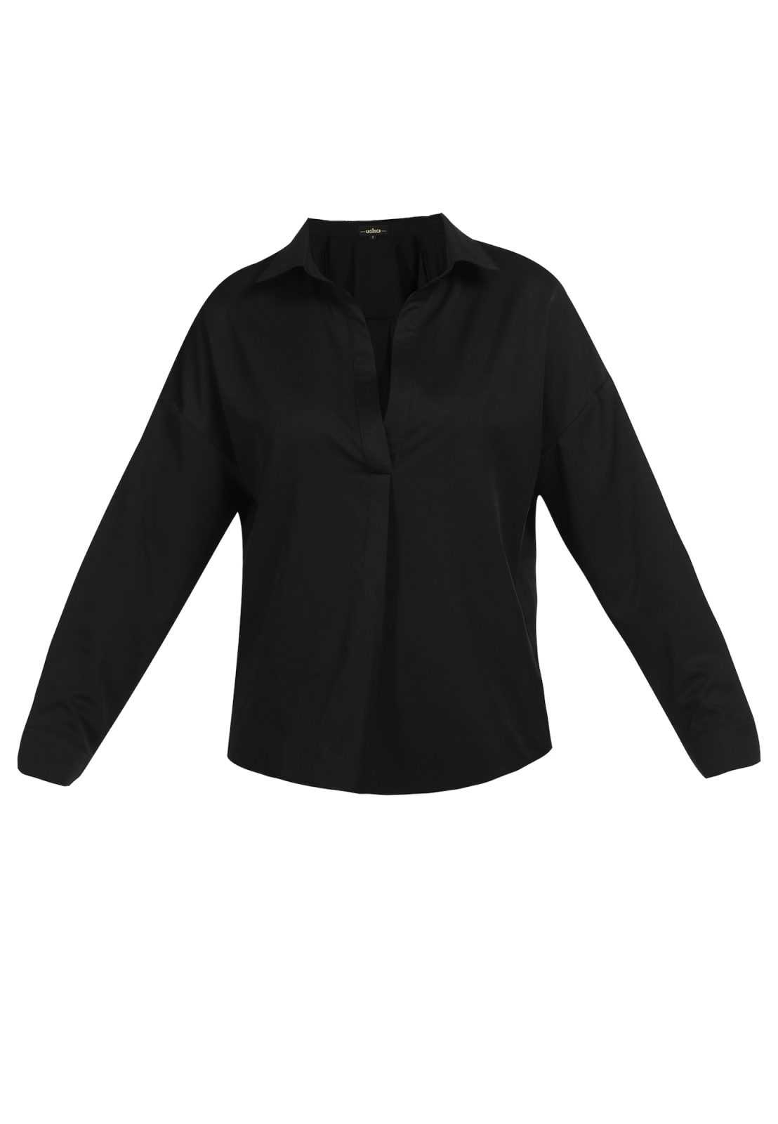 usha BLACK LABEL Bluza  črna