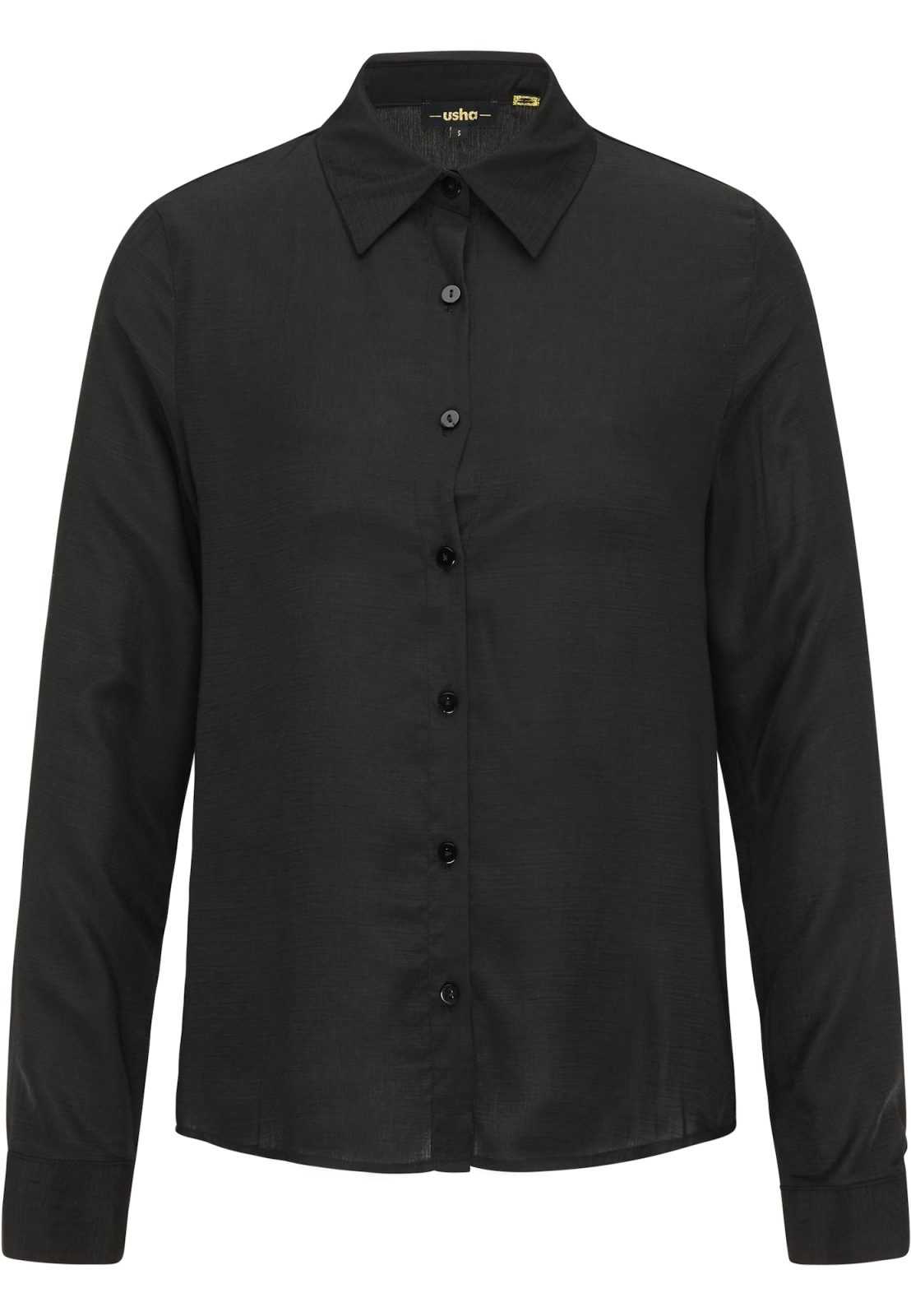 usha BLACK LABEL Bluza  črna