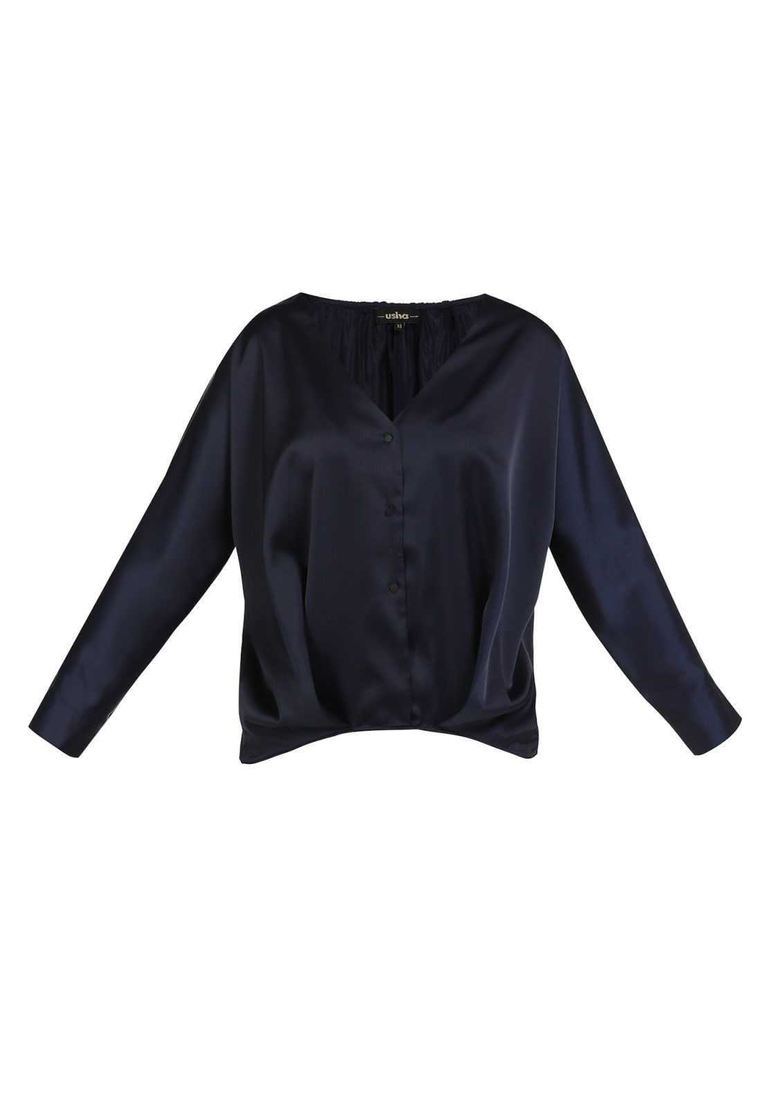 usha BLACK LABEL Bluza  nočno modra