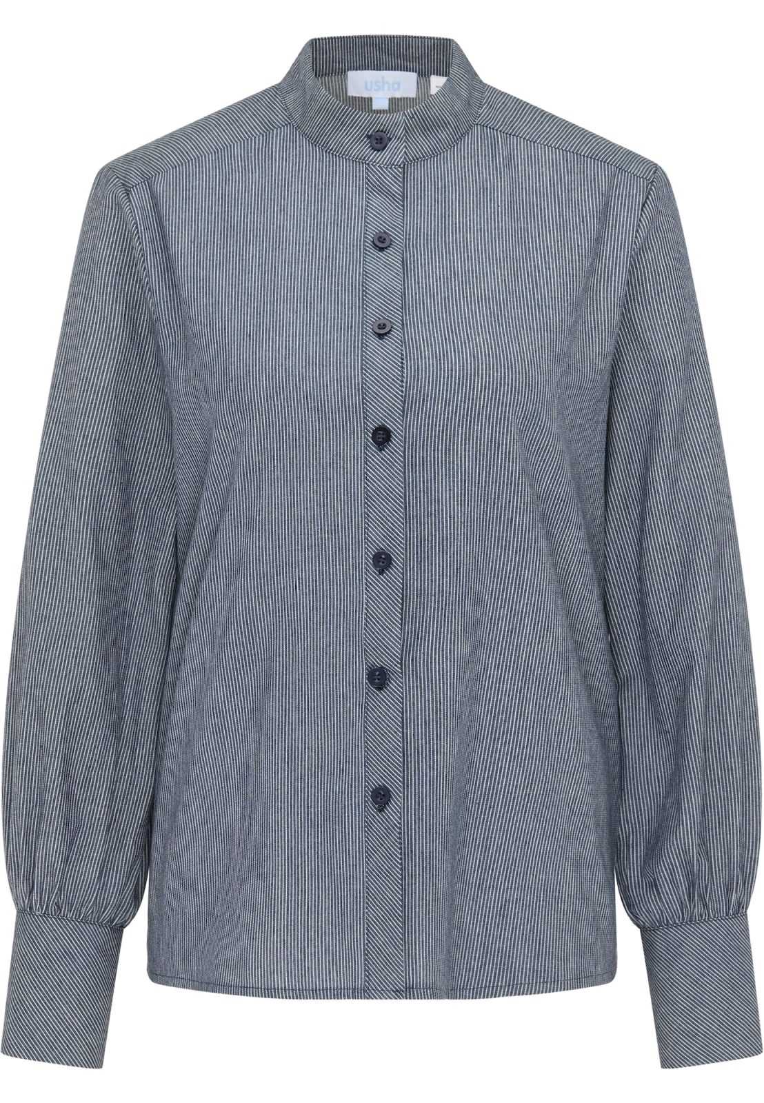 usha BLUE LABEL Bluza  golobje modra / bela
