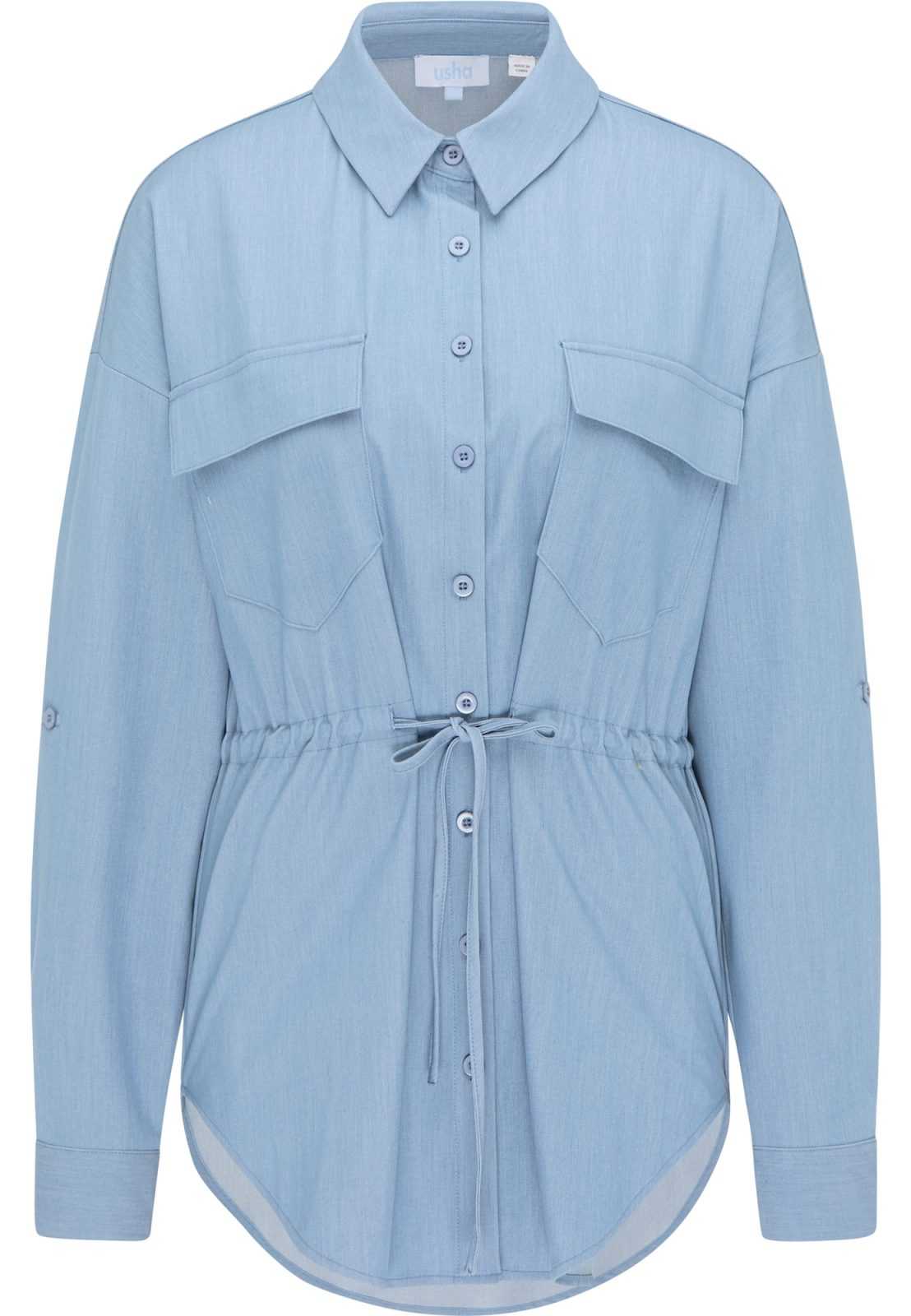 usha BLUE LABEL Bluza  svetlo modra