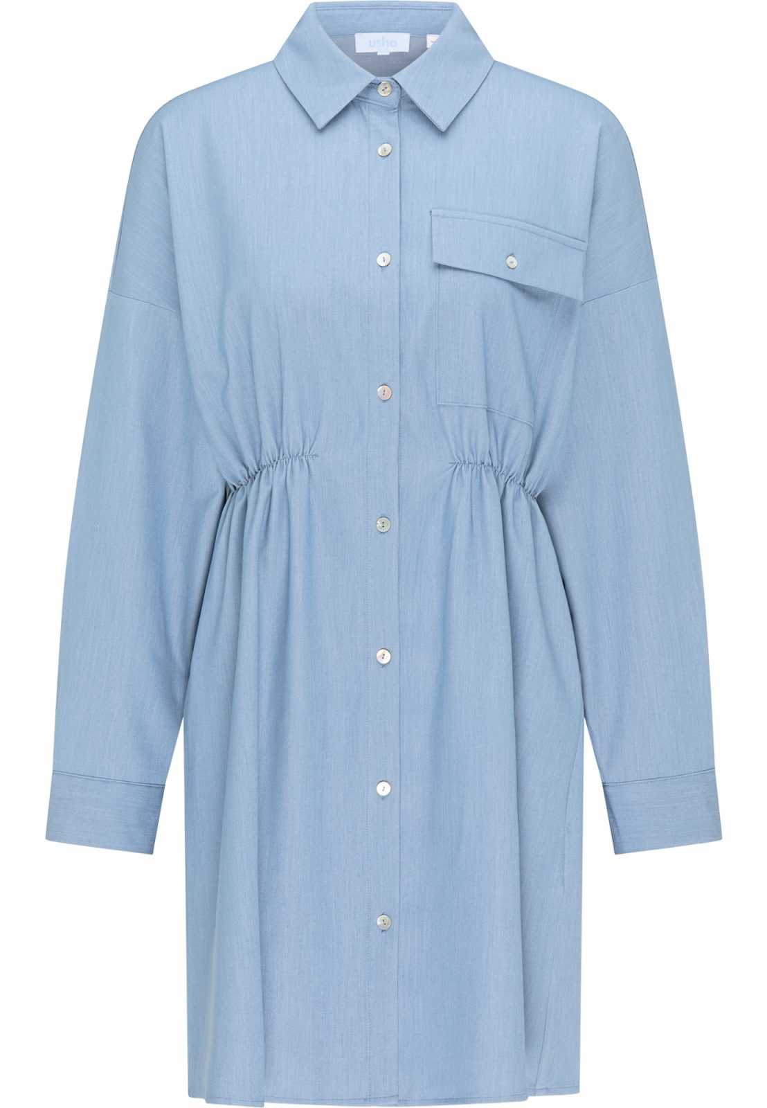 usha BLUE LABEL Dolga srajca  modra