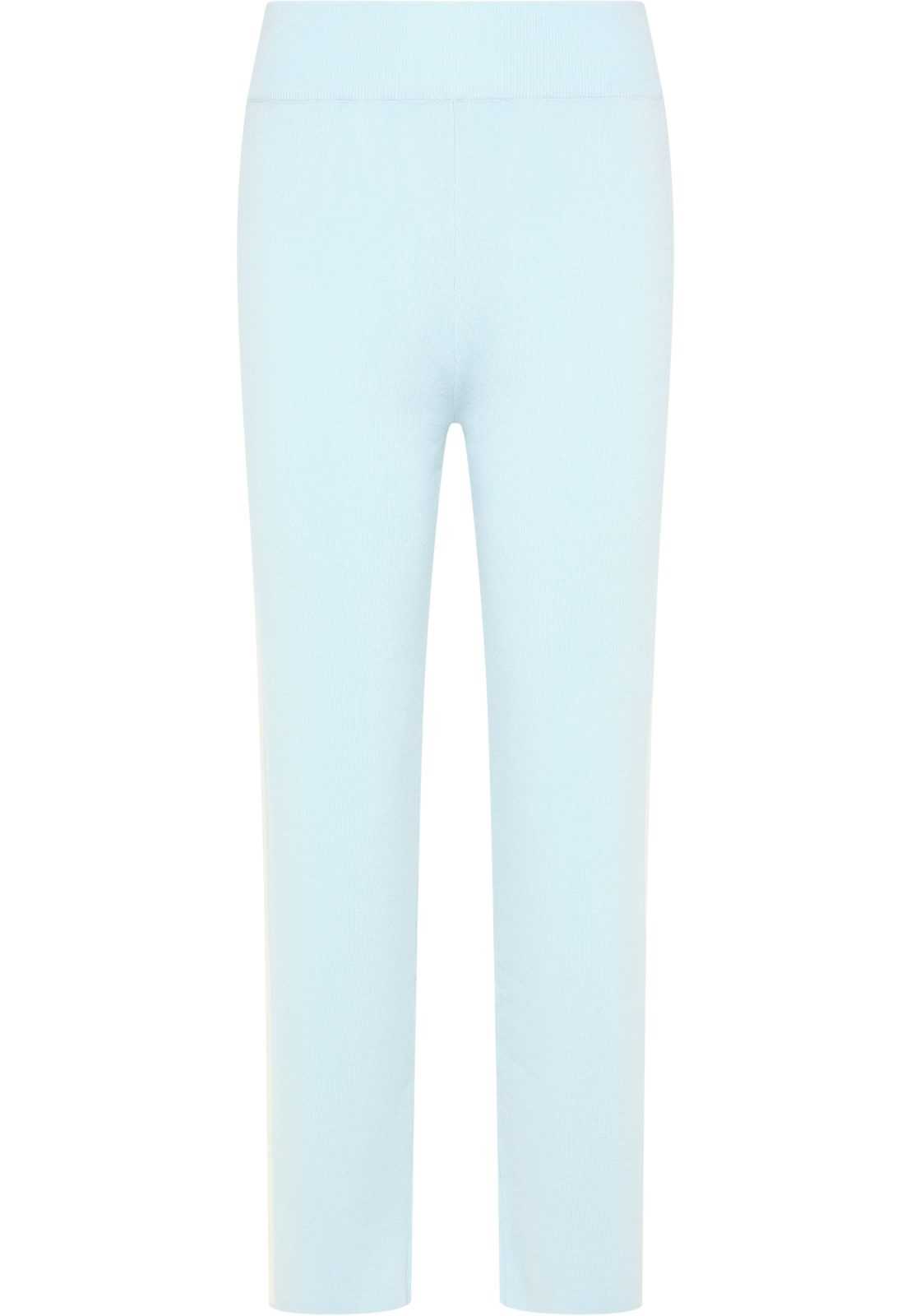 usha BLUE LABEL Hlače  svetlo modra / bela