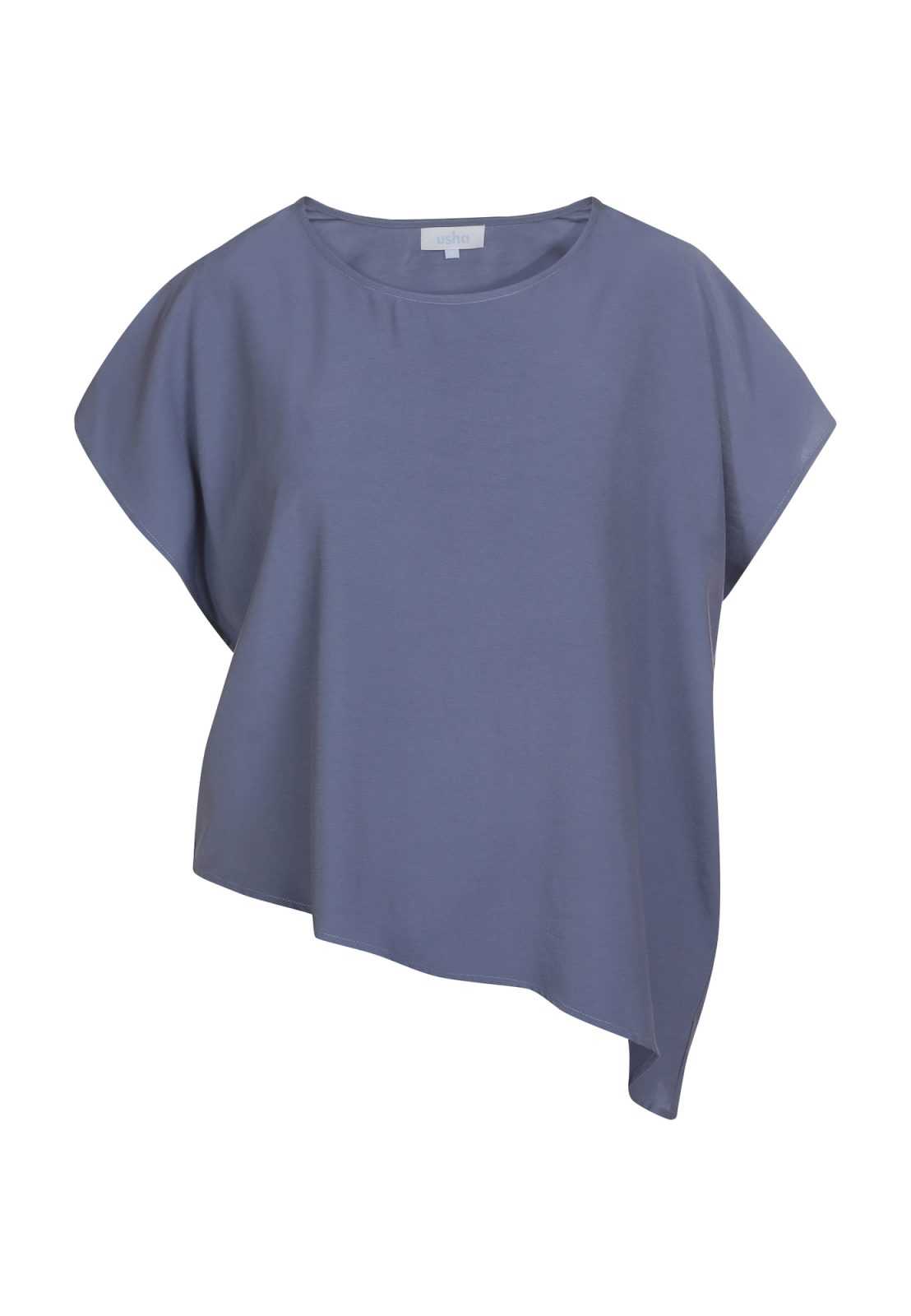 usha BLUE LABEL Majica  golobje modra