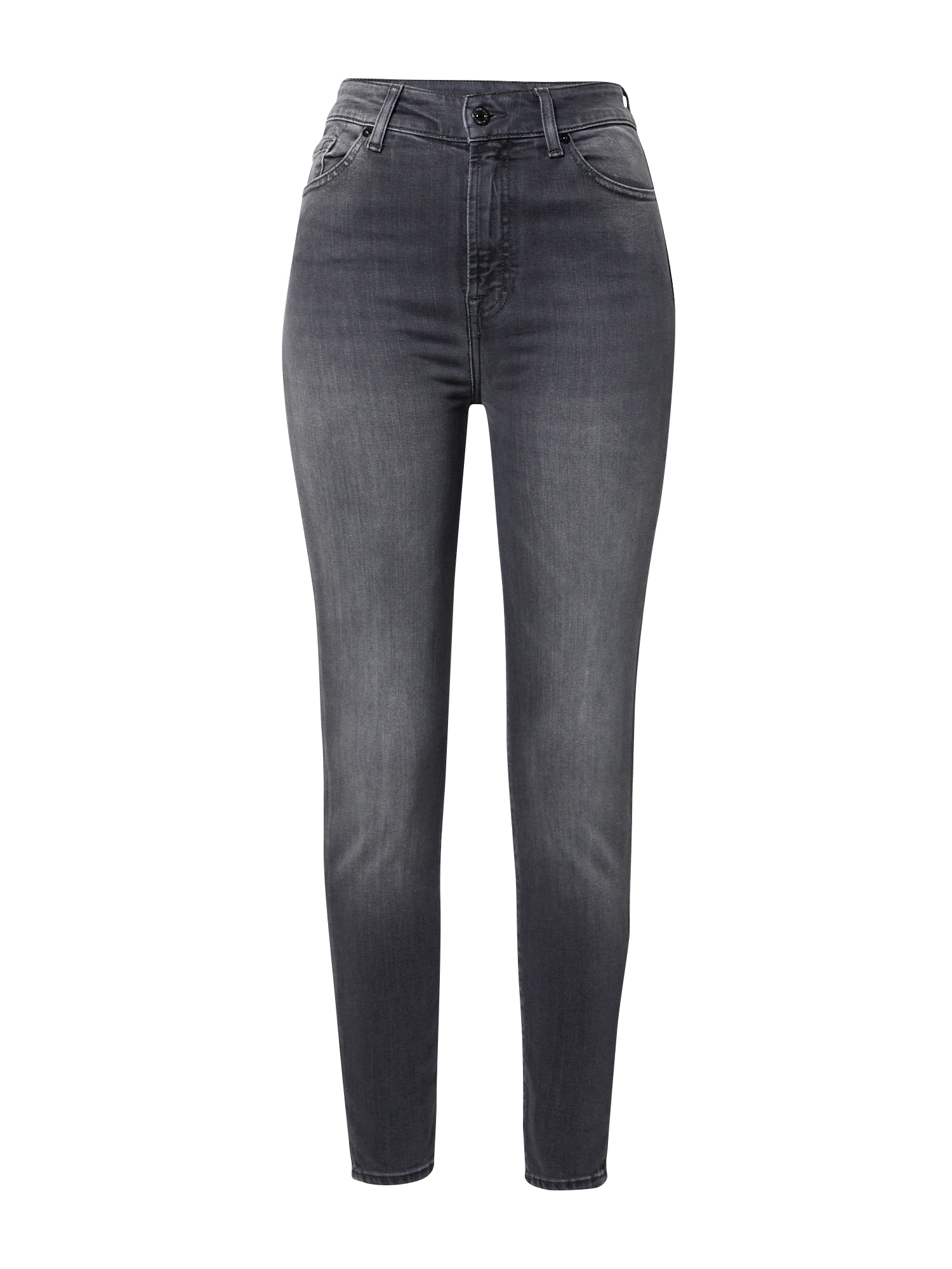 7 for all mankind Kavbojke  črn denim