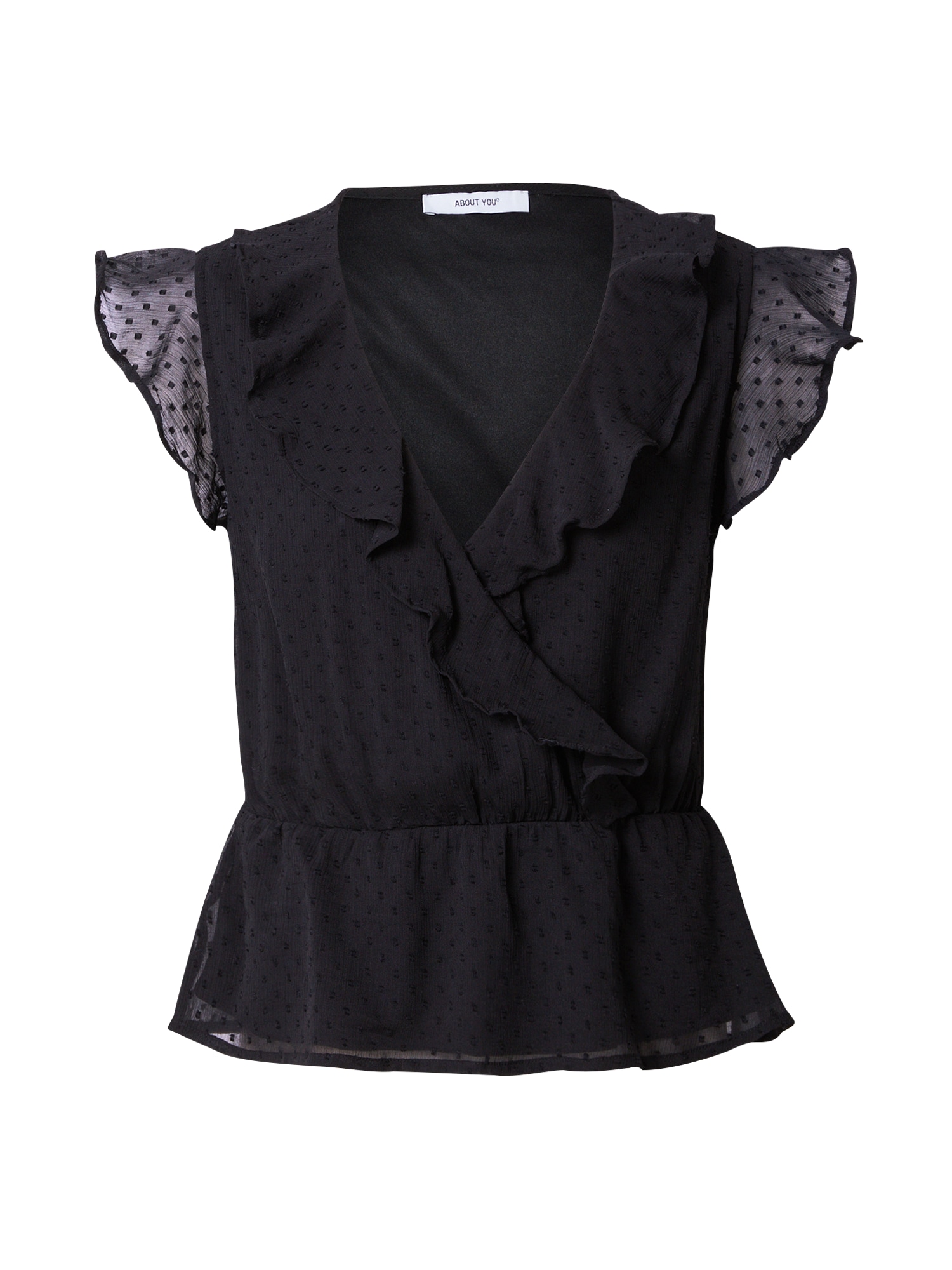 ABOUT YOU Bluza 'Ludmilla'  črna