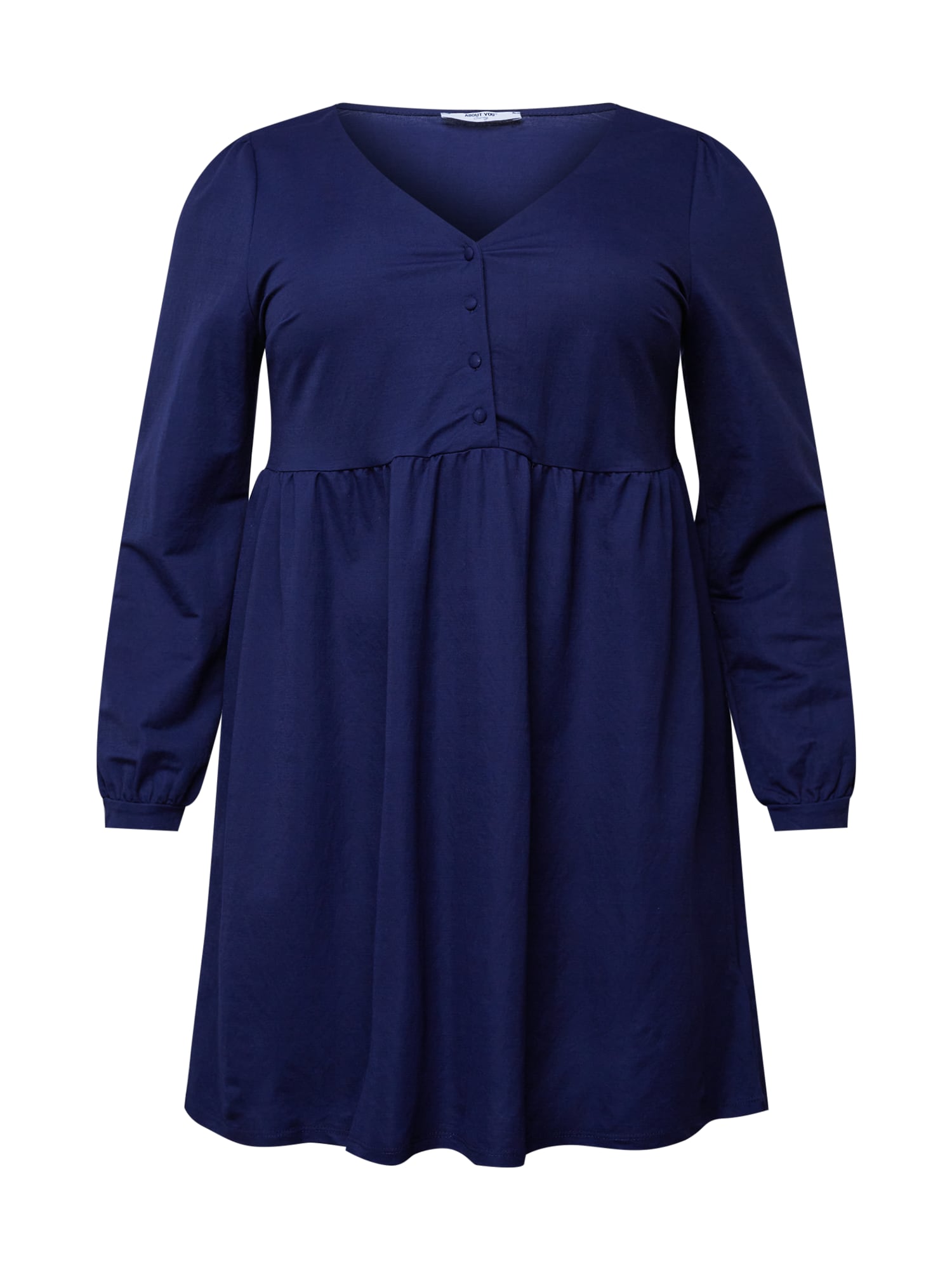 ABOUT YOU Curvy Dolga srajca 'Elva'  temno modra