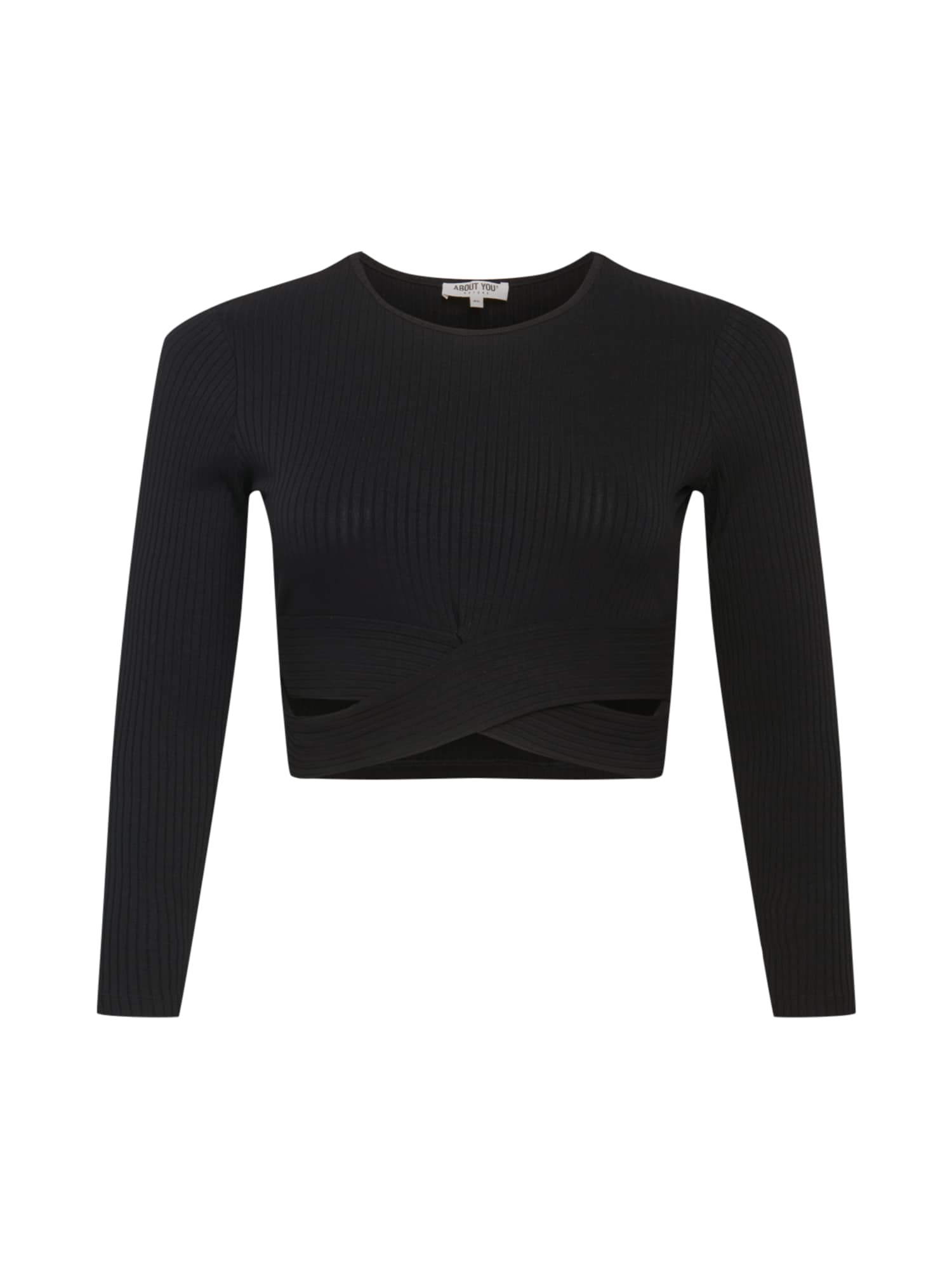 ABOUT YOU Curvy Majica 'Juna Shirt'  črna