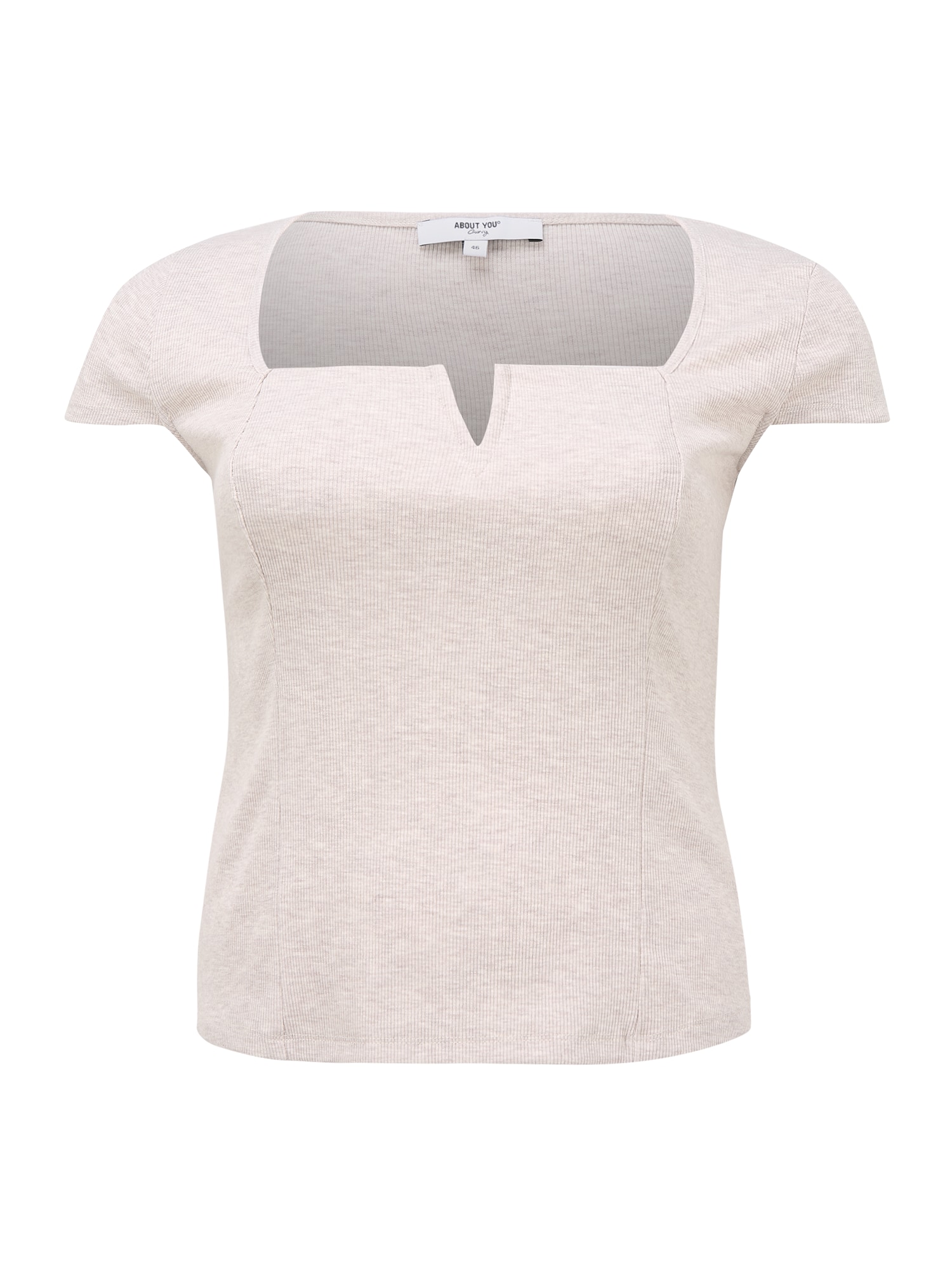ABOUT YOU Curvy Majica 'Nanni'  kremna