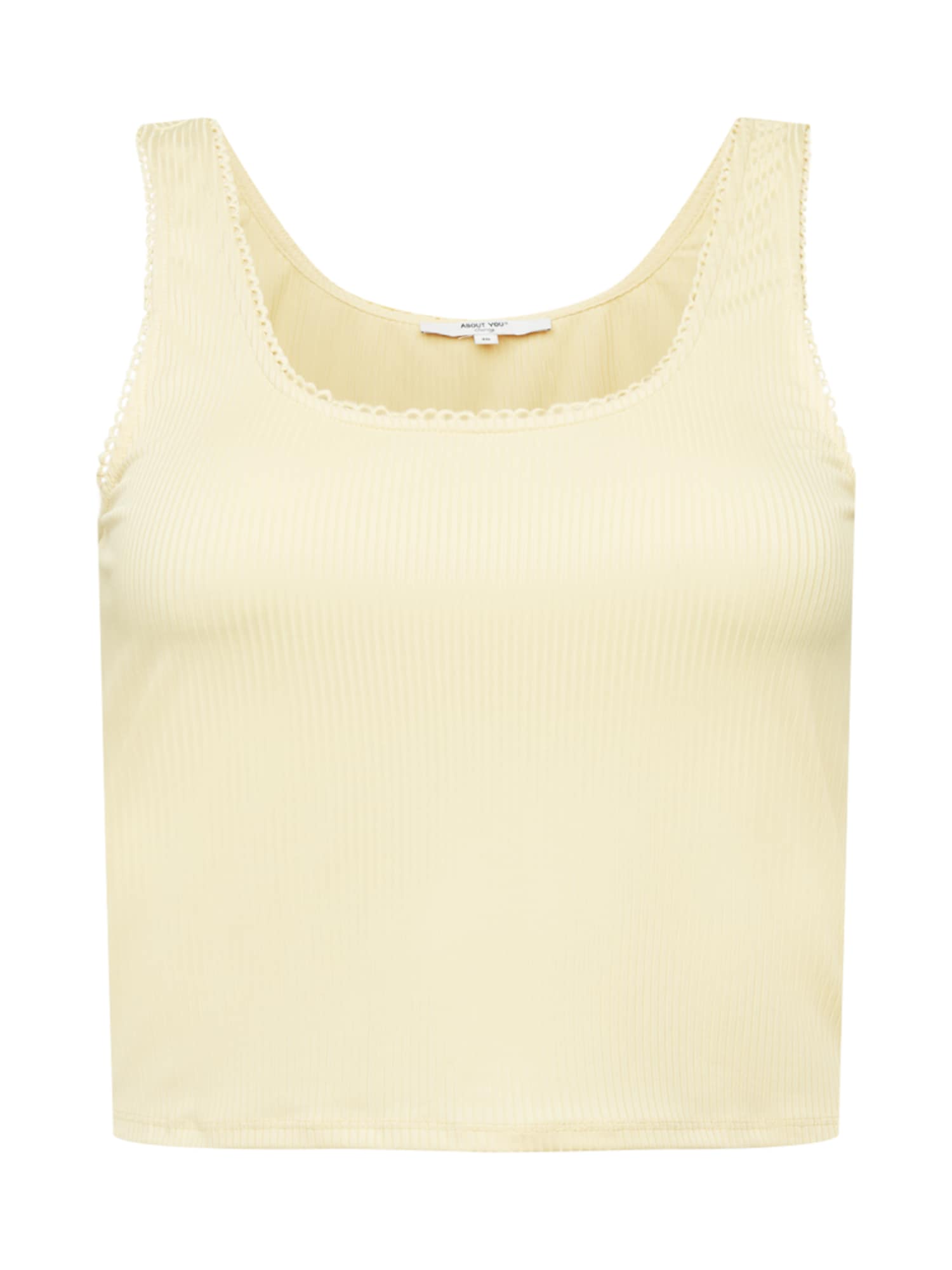 ABOUT YOU Curvy Top 'Greta'  pastelno rumena