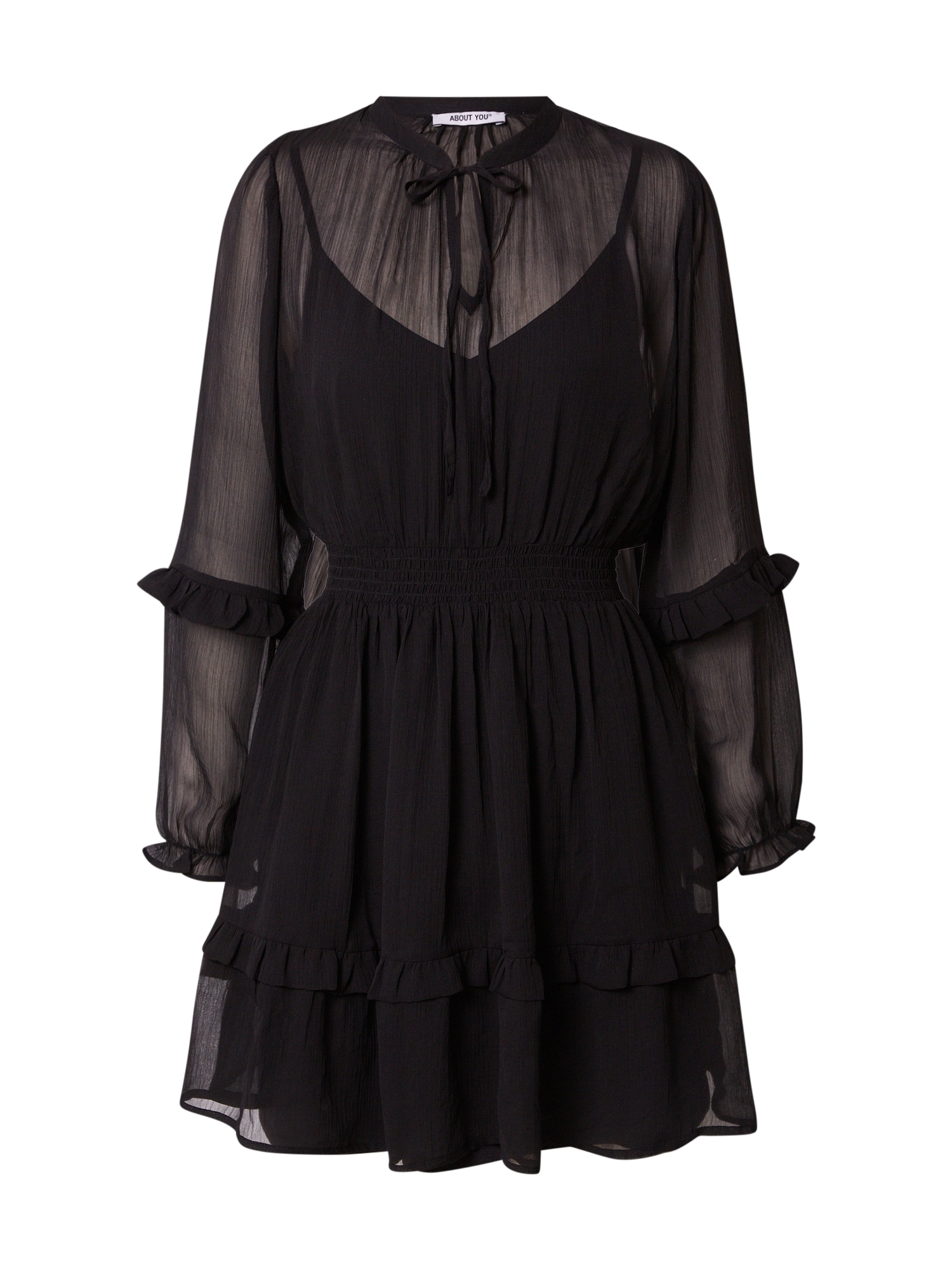 ABOUT YOU Obleka 'Levinia Dress'  črna