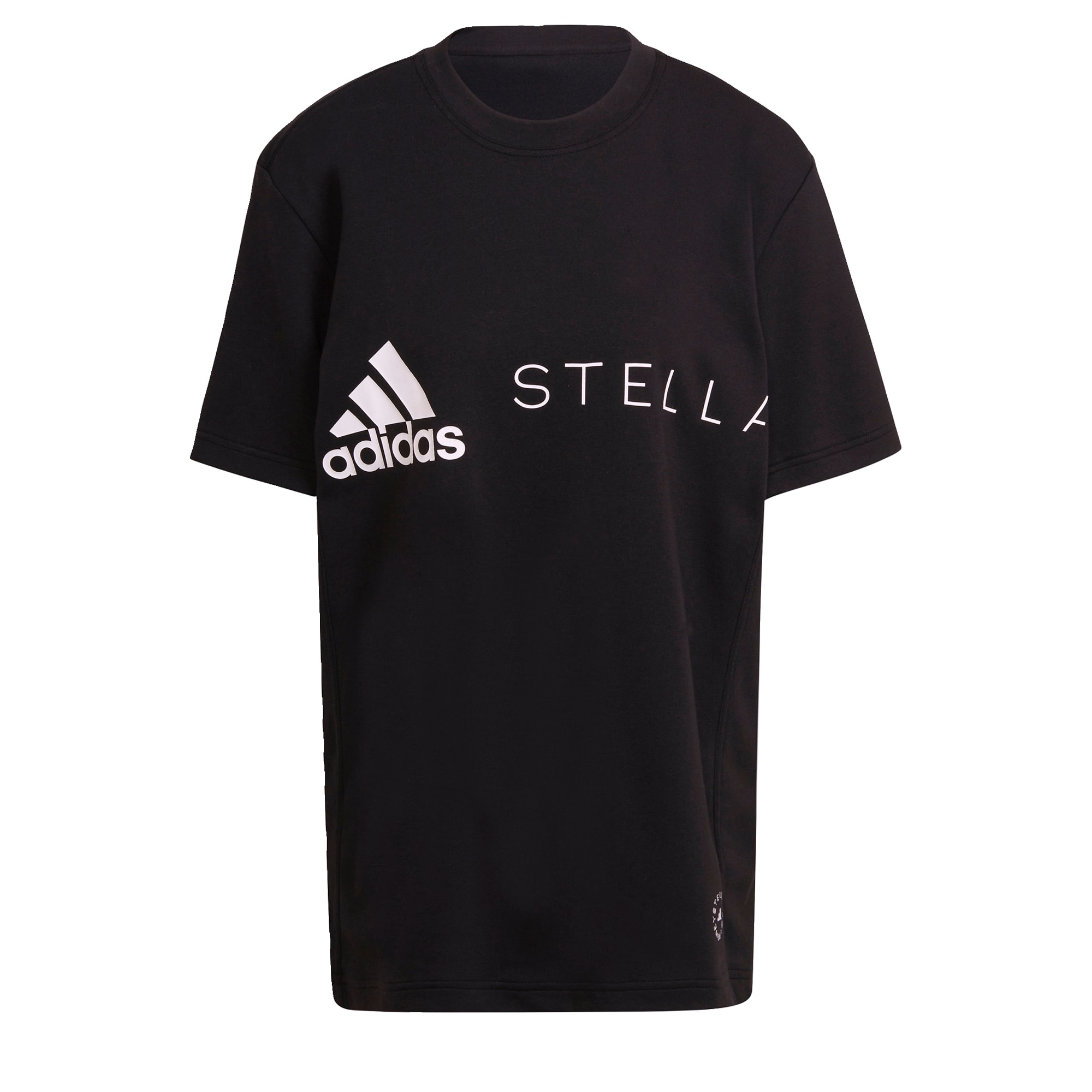 ADIDAS BY STELLA MCCARTNEY Funkcionalna majica  črna / bela