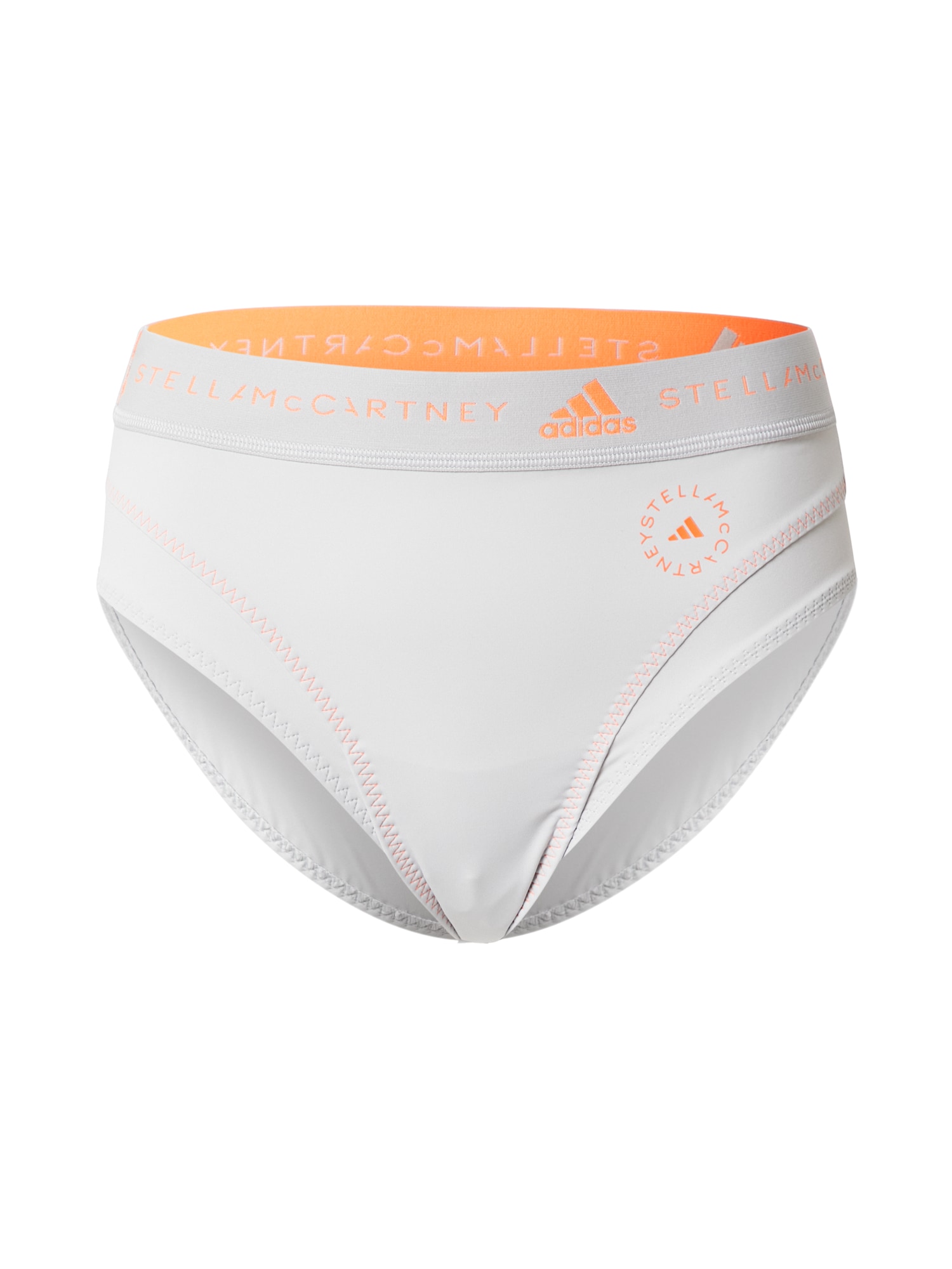 ADIDAS BY STELLA MCCARTNEY Športne bikini hlačke  siva / oranžna