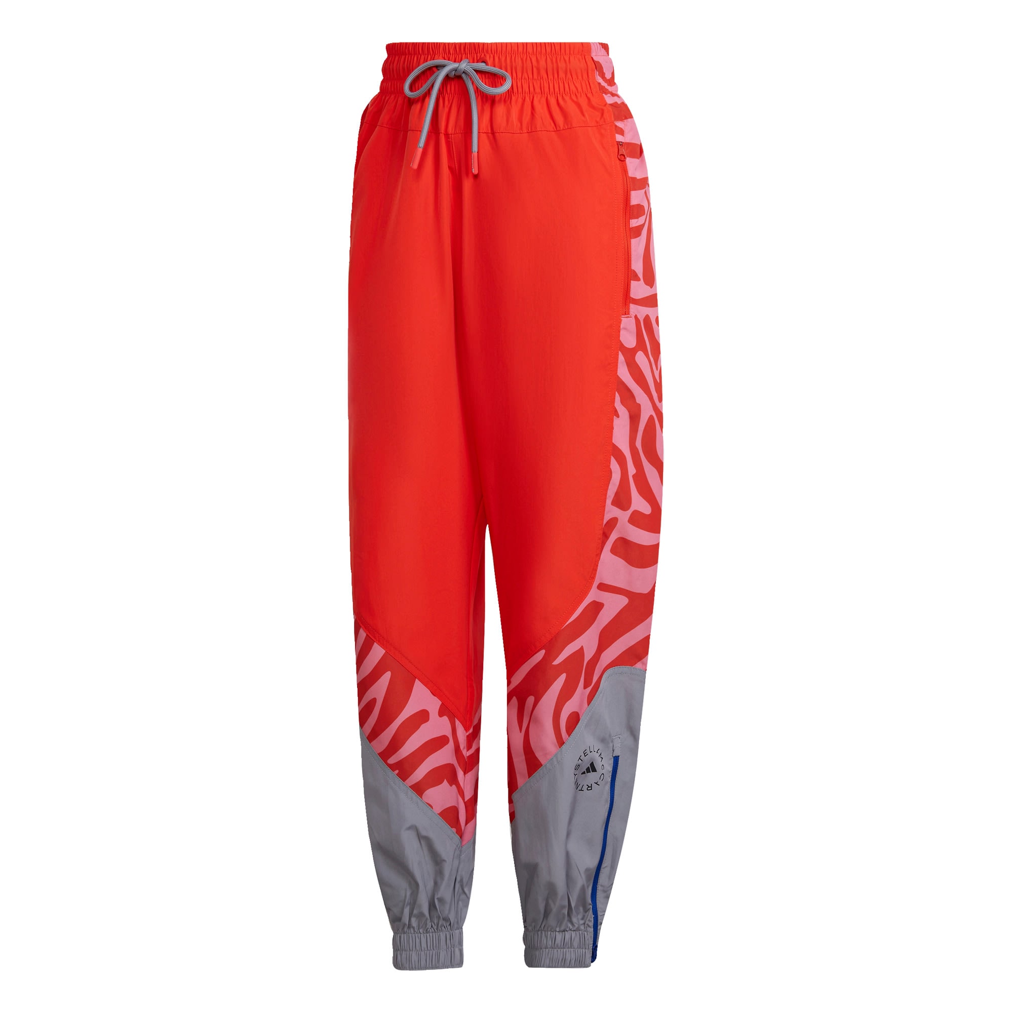 ADIDAS BY STELLA MCCARTNEY Športne hlače  modra / siva / neonsko oranžna / melona