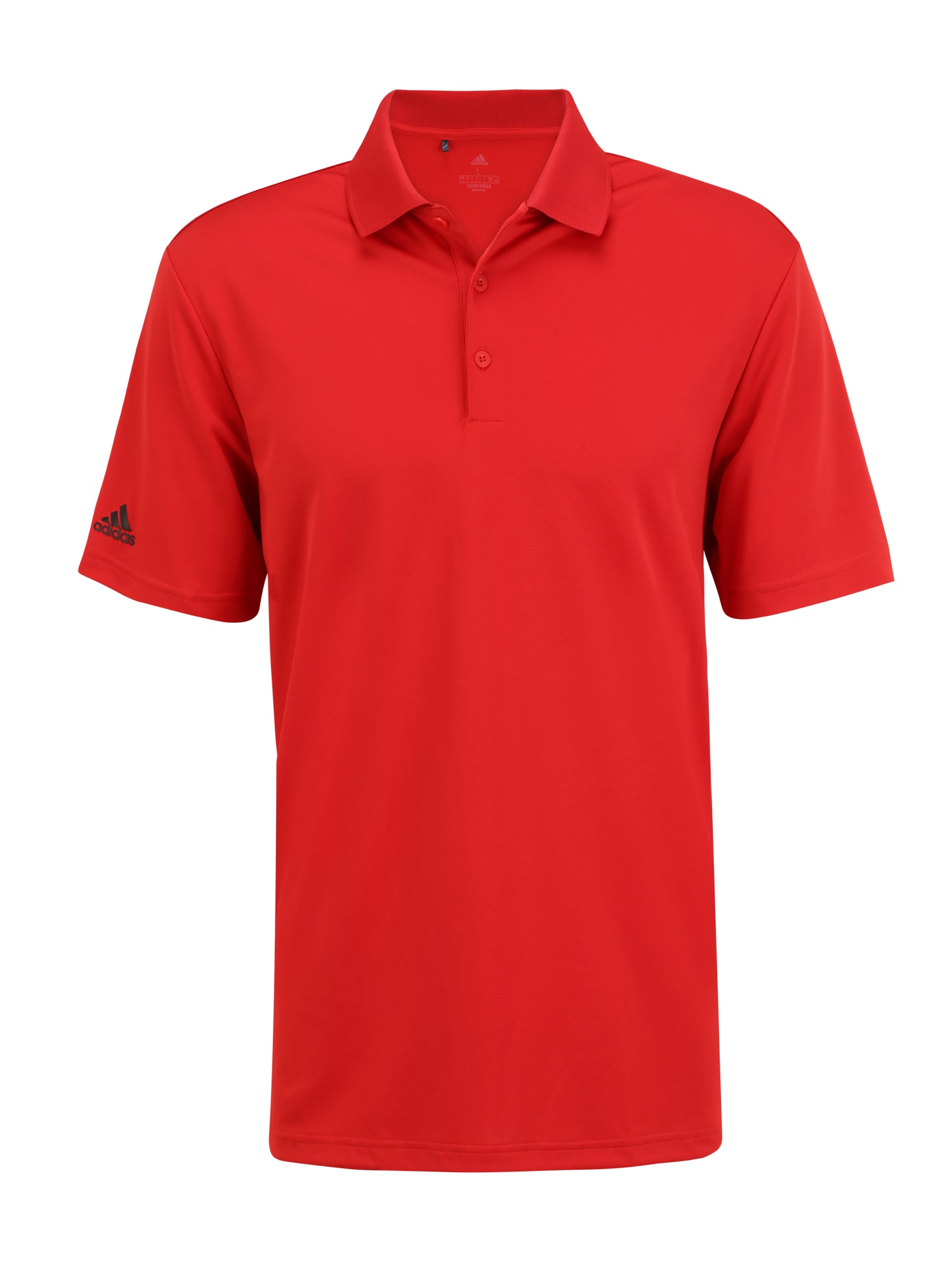 ADIDAS GOLF Funkcionalna majica  rdeča / črna