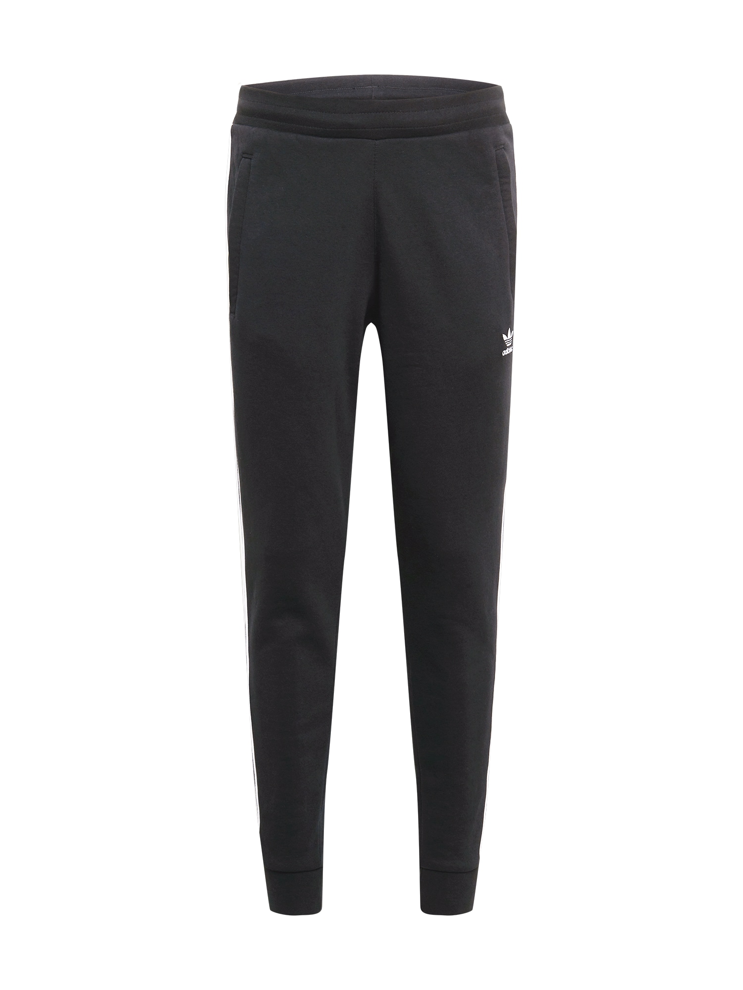 ADIDAS ORIGINALS Hlače  črna / bela
