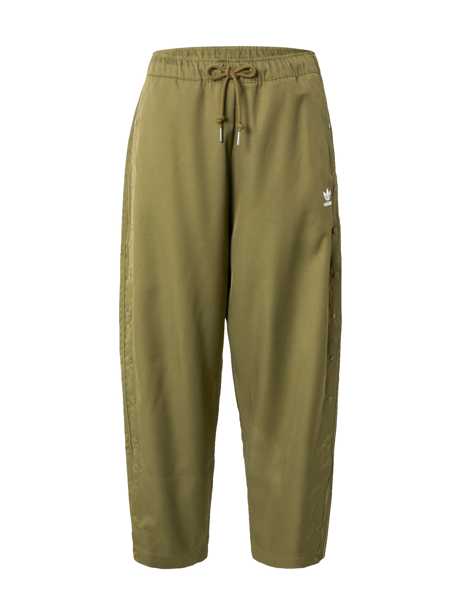 ADIDAS ORIGINALS Hlače  oliva / bela