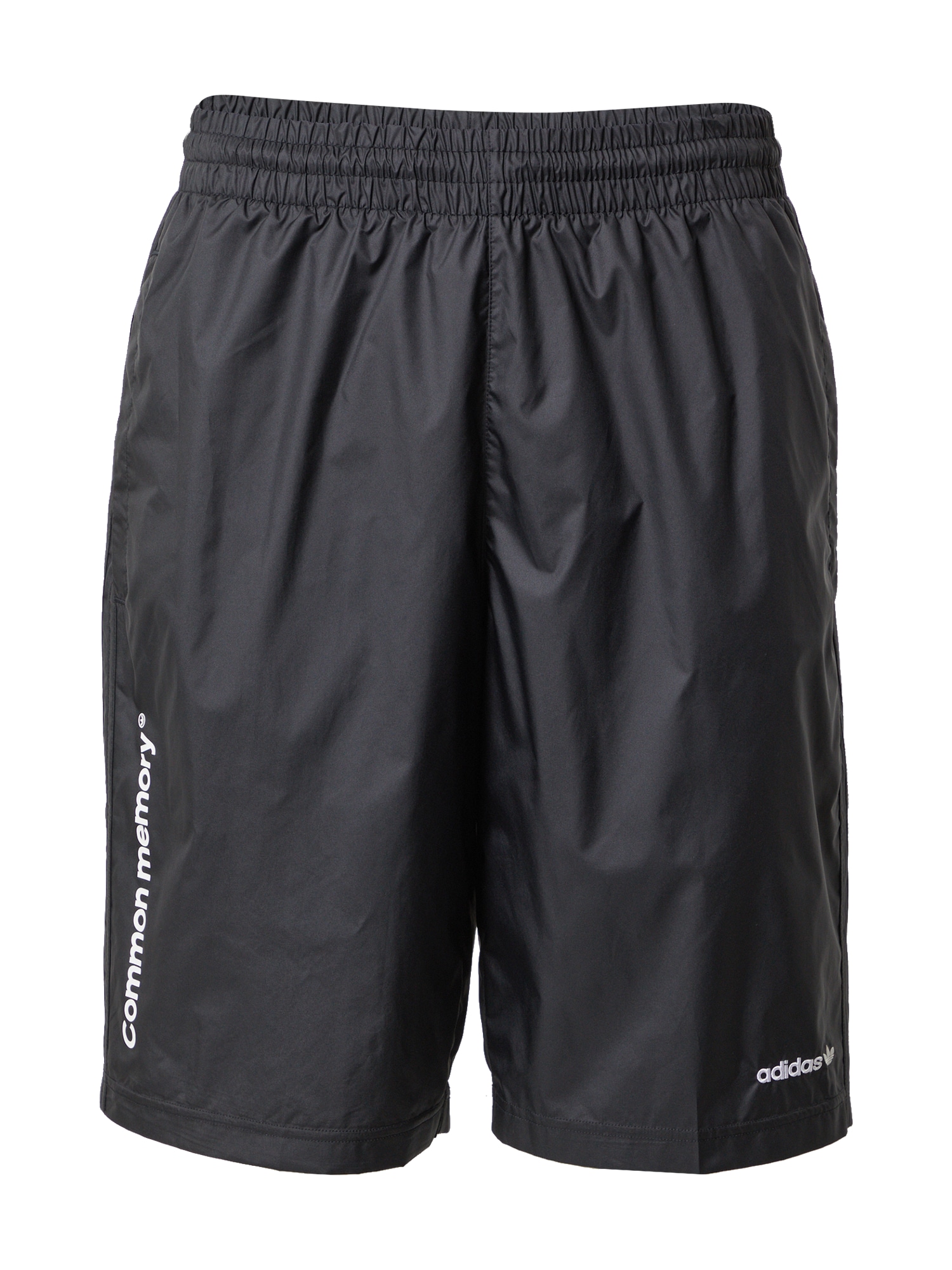 ADIDAS ORIGINALS Kratke kopalne hlače  črna / bela