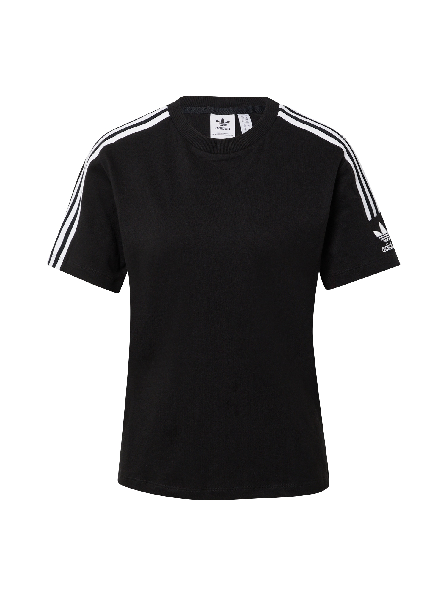 ADIDAS ORIGINALS Majica  črna / bela