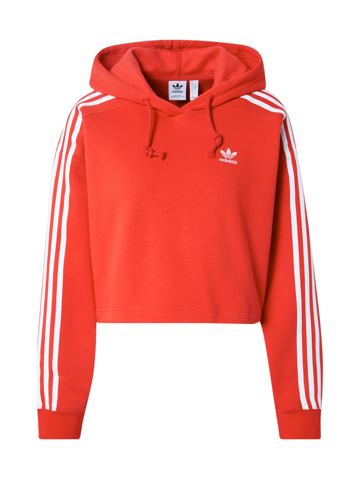 ADIDAS ORIGINALS Majica  oranžno rdeča / bela