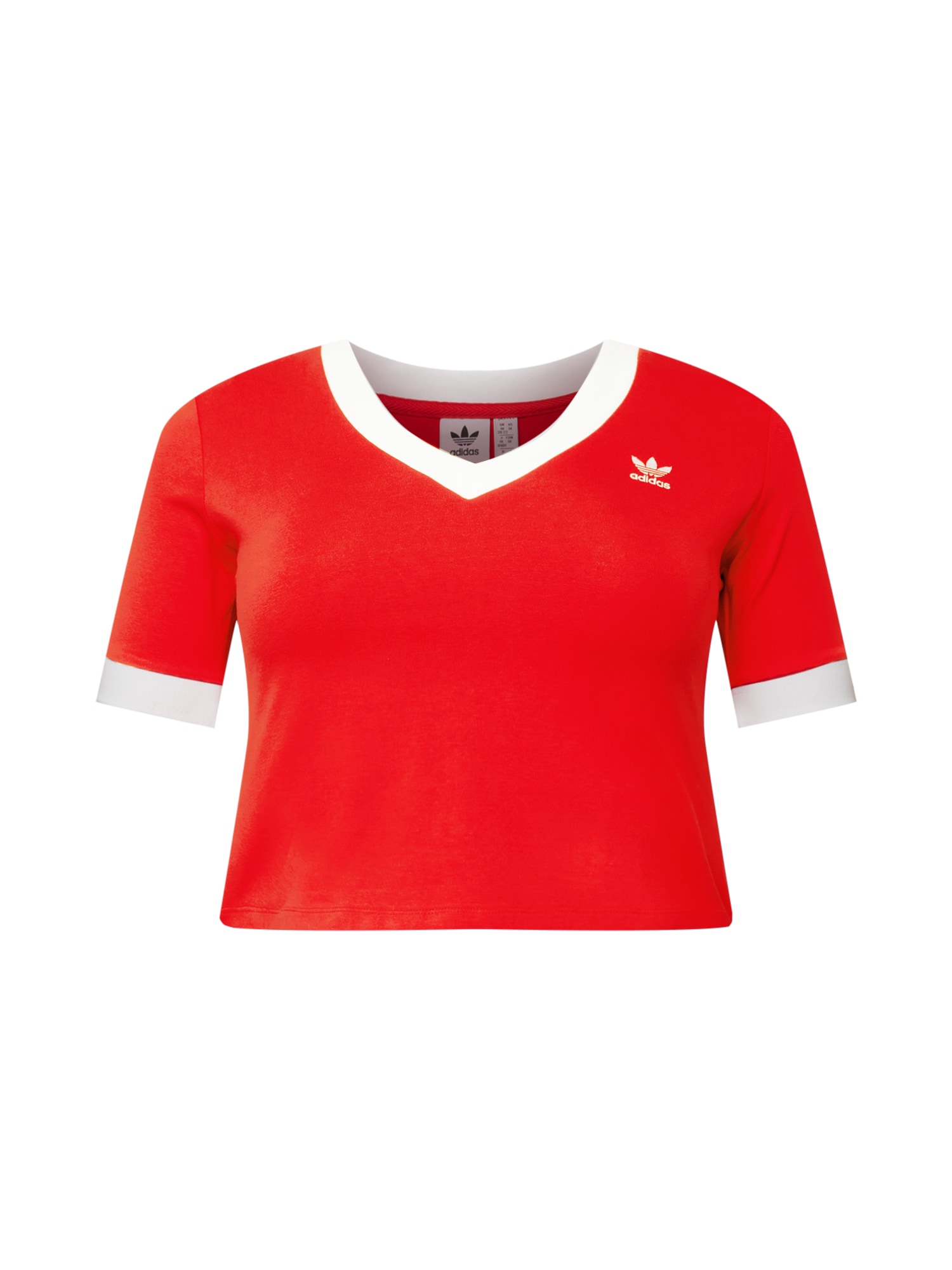 ADIDAS ORIGINALS Majica  rdeča / bela