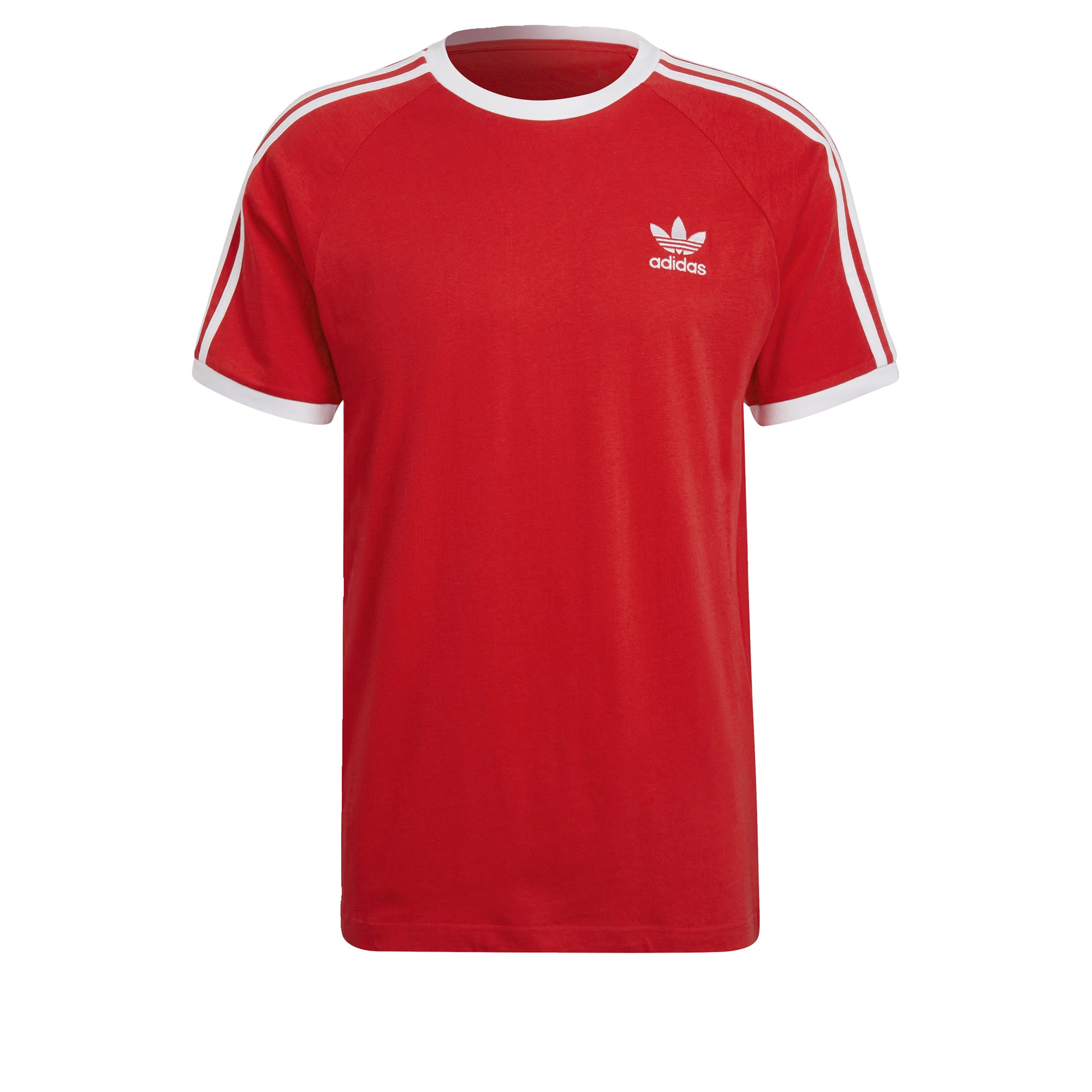 ADIDAS ORIGINALS Majica  rdeča / bela