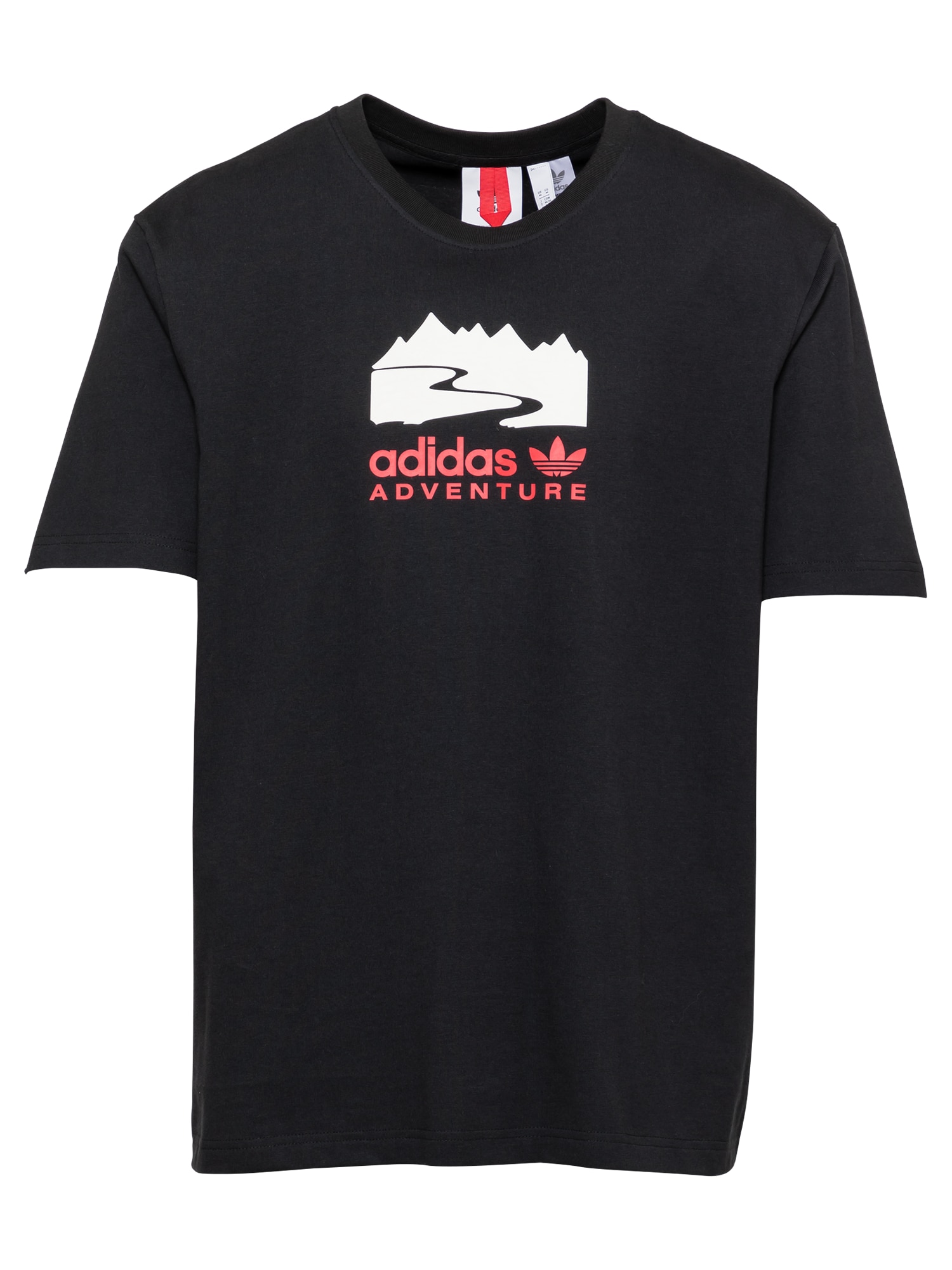 ADIDAS ORIGINALS Majica  rdeča / črna / bela