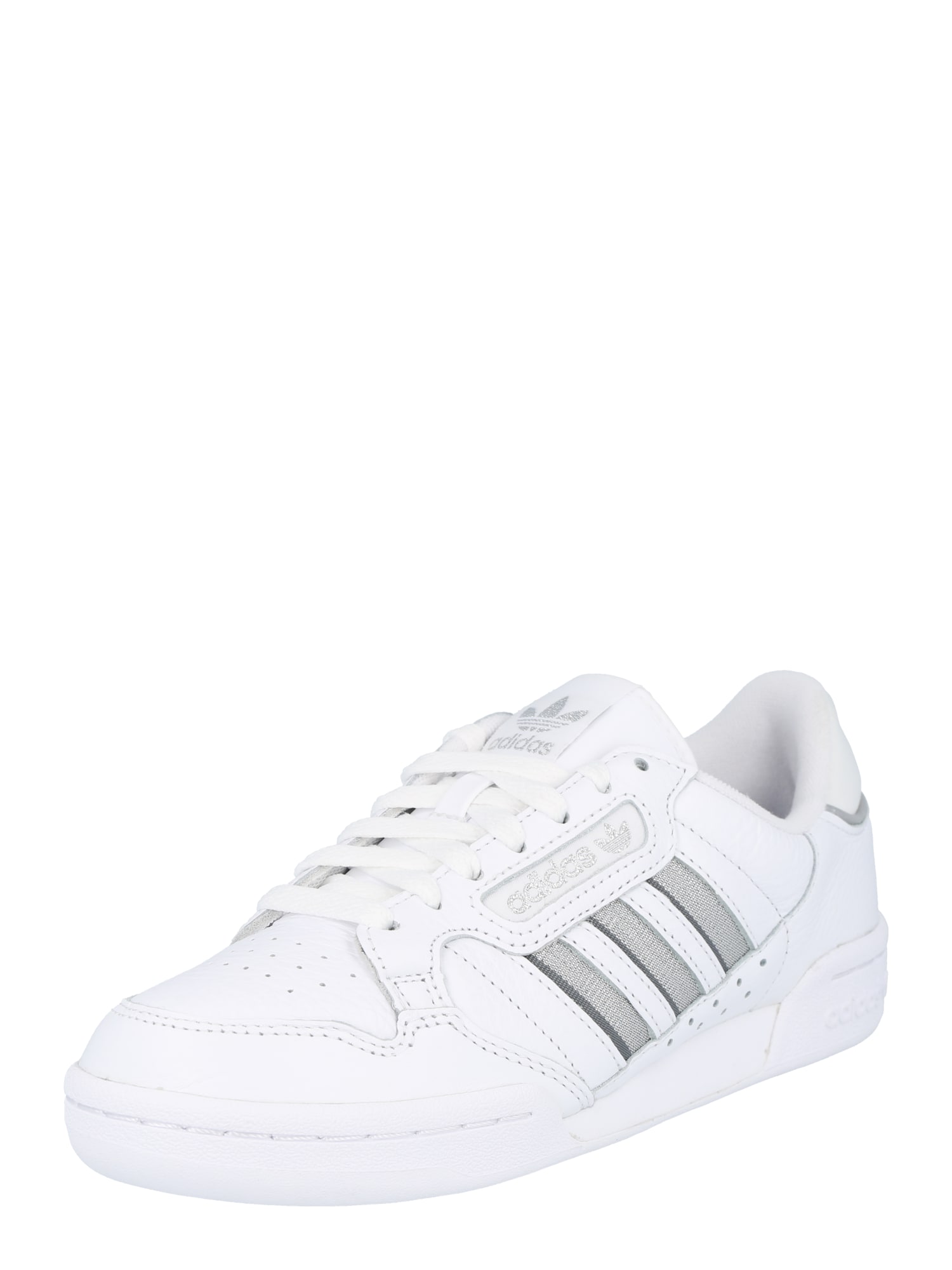 ADIDAS ORIGINALS Nizke superge 'Continental 80'  bazaltno siva / srebrna / bela