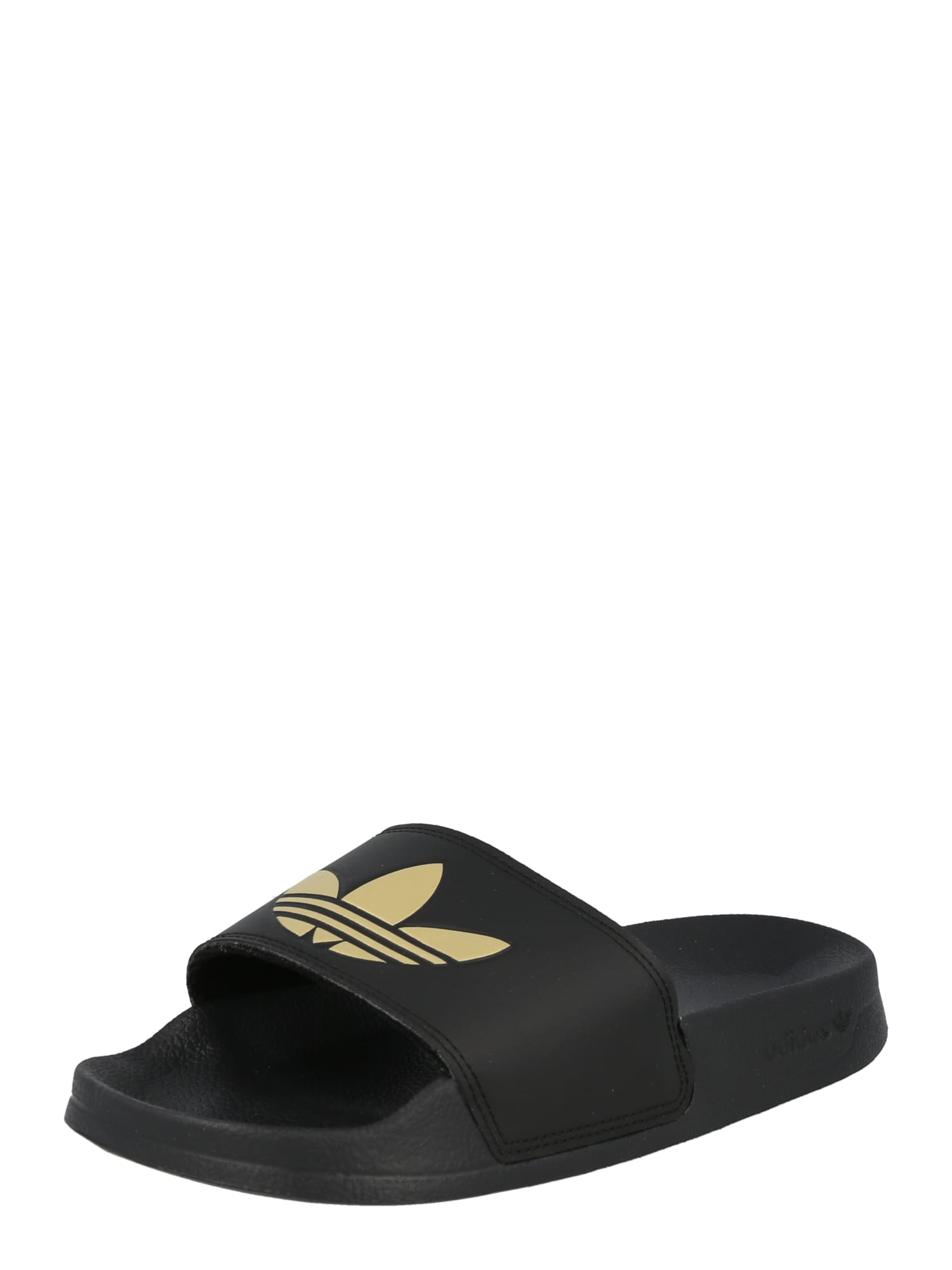 ADIDAS ORIGINALS Nizki natikači 'Adilette'  zlata / črna