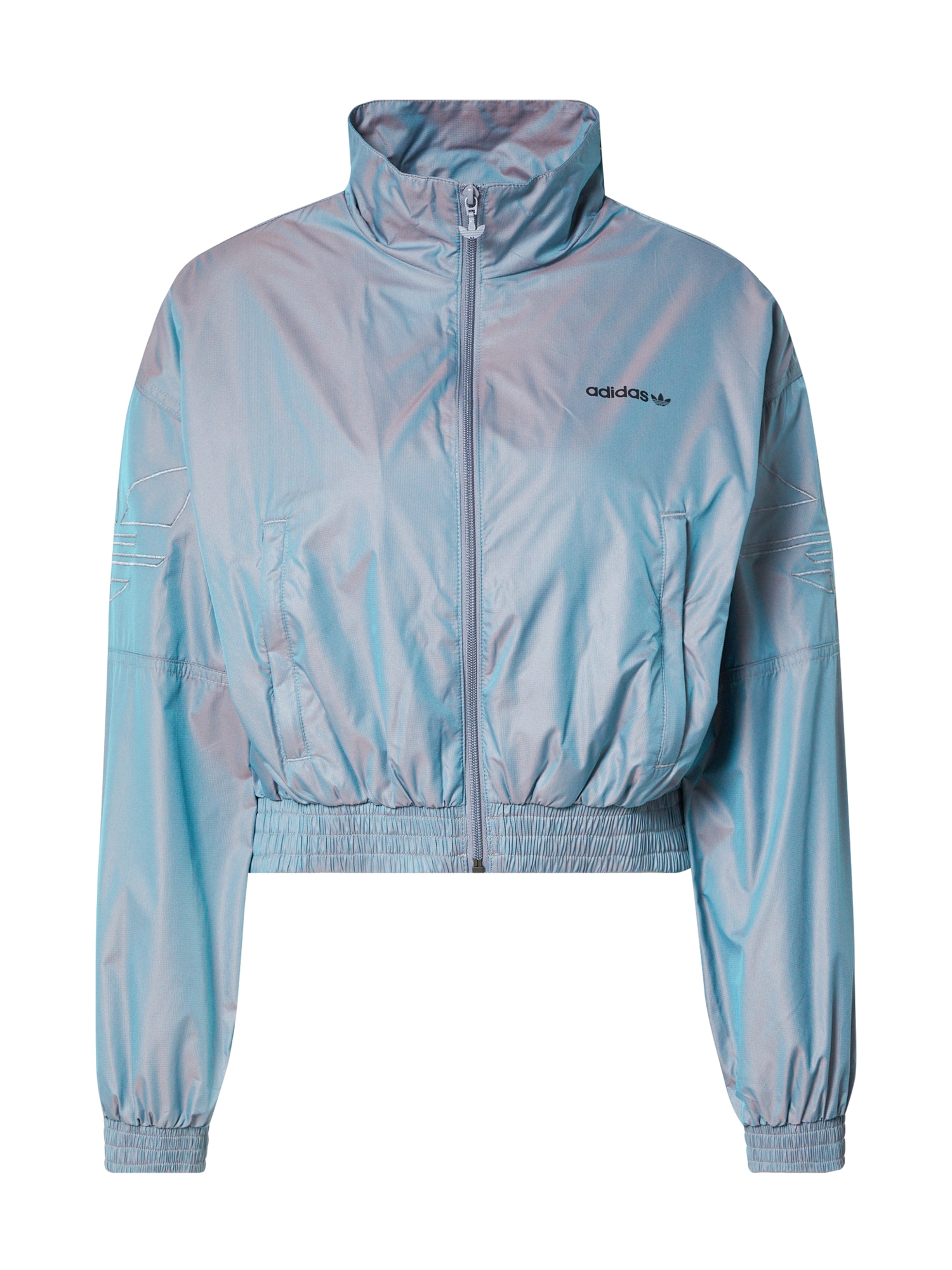 ADIDAS ORIGINALS Prehodna jakna 'Iridescent'  turkizna