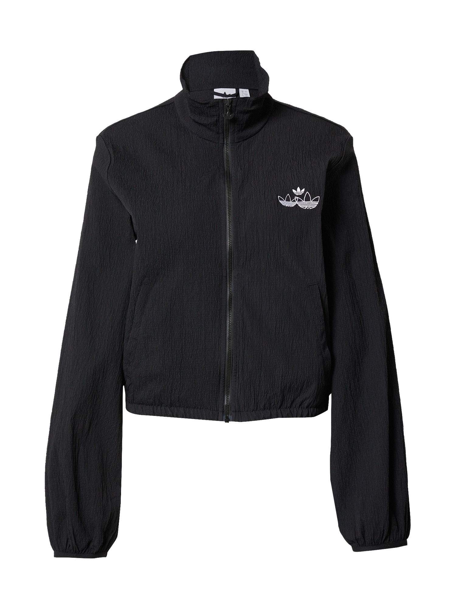 ADIDAS ORIGINALS Prehodna jakna  črna / bela