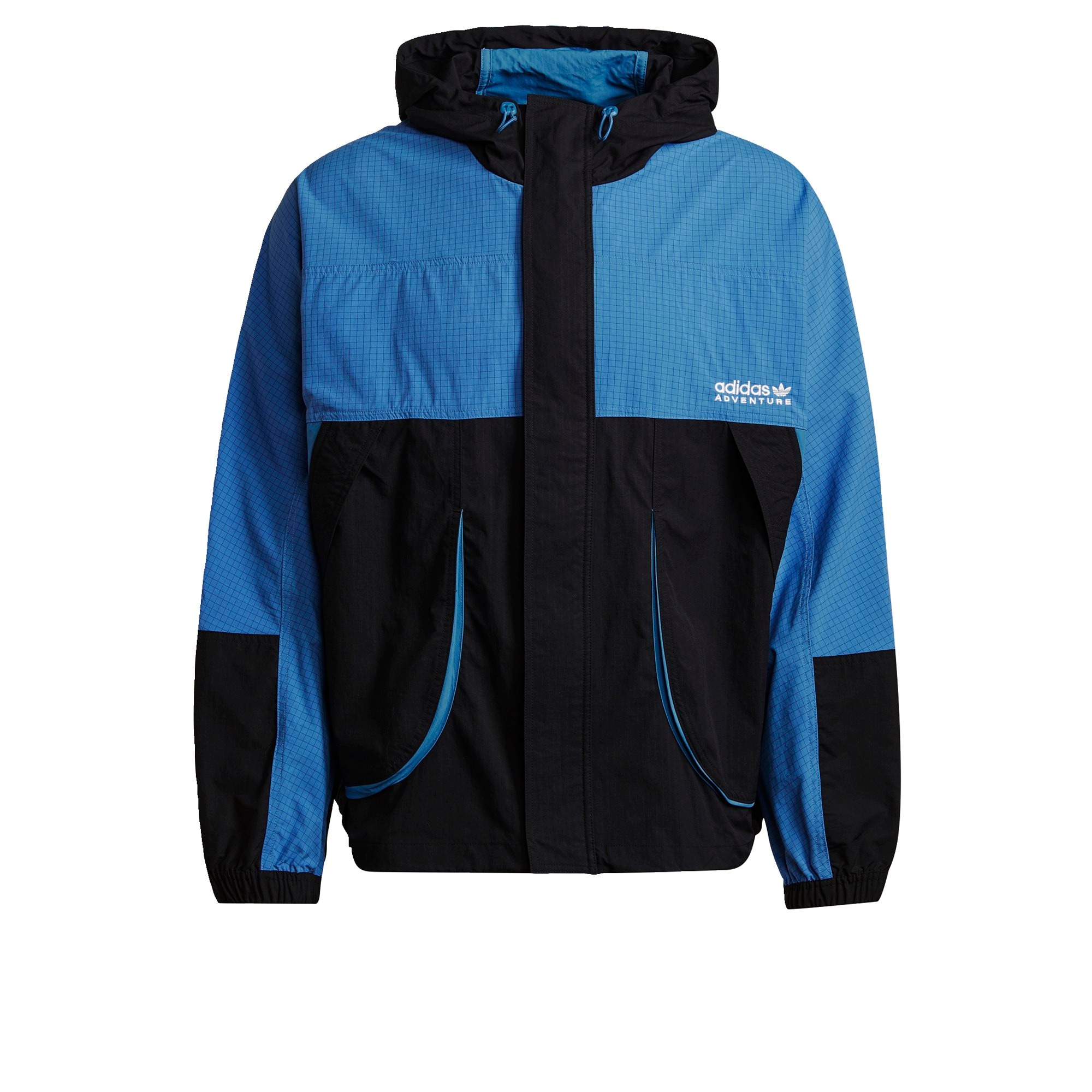 ADIDAS ORIGINALS Prehodna jakna  nebeško modra / črna / bela