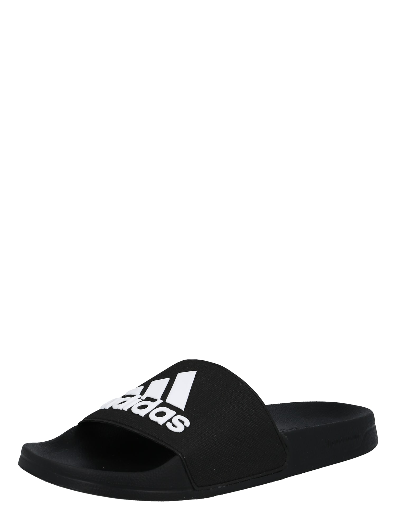 ADIDAS PERFORMANCE Čevelj za na plažo/kopanje 'Adilette'  črna / bela